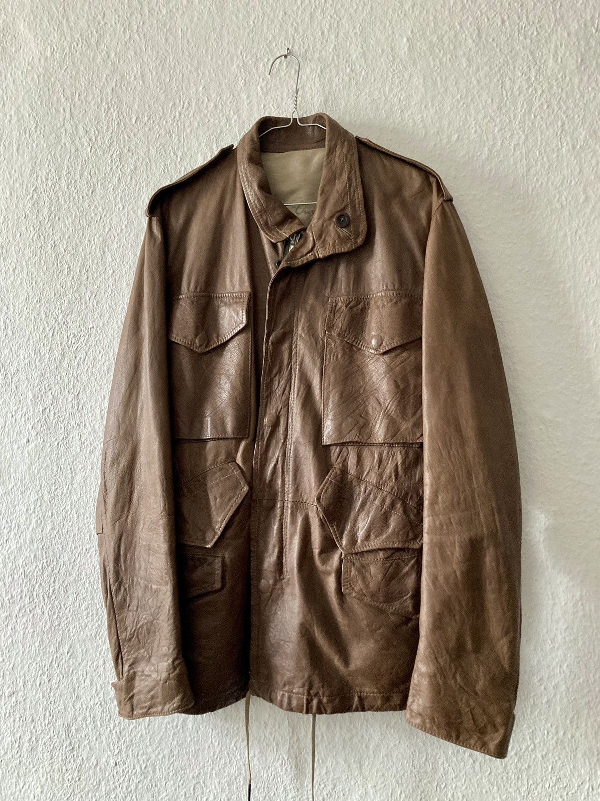 Rick Owens SS11 Anthem Safari calf leather biker jacket