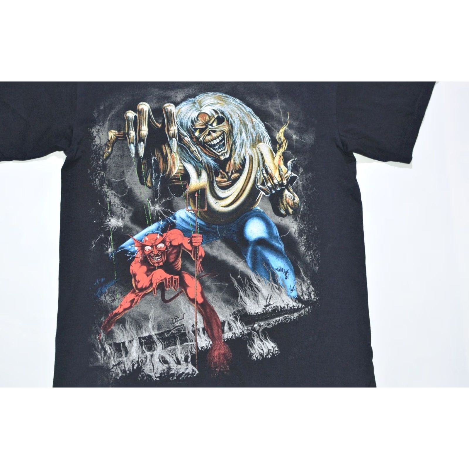 Fruit Of The Loom Rare Vintage Fruit of the Loom Iron Maiden Maiden England 2013 Tour T-Shirt Sz M Shirt Mens Black Sizes M 2013 Tour Iron Maiden Size US M / EU 48-50 / 2 - 2 Thumbnail