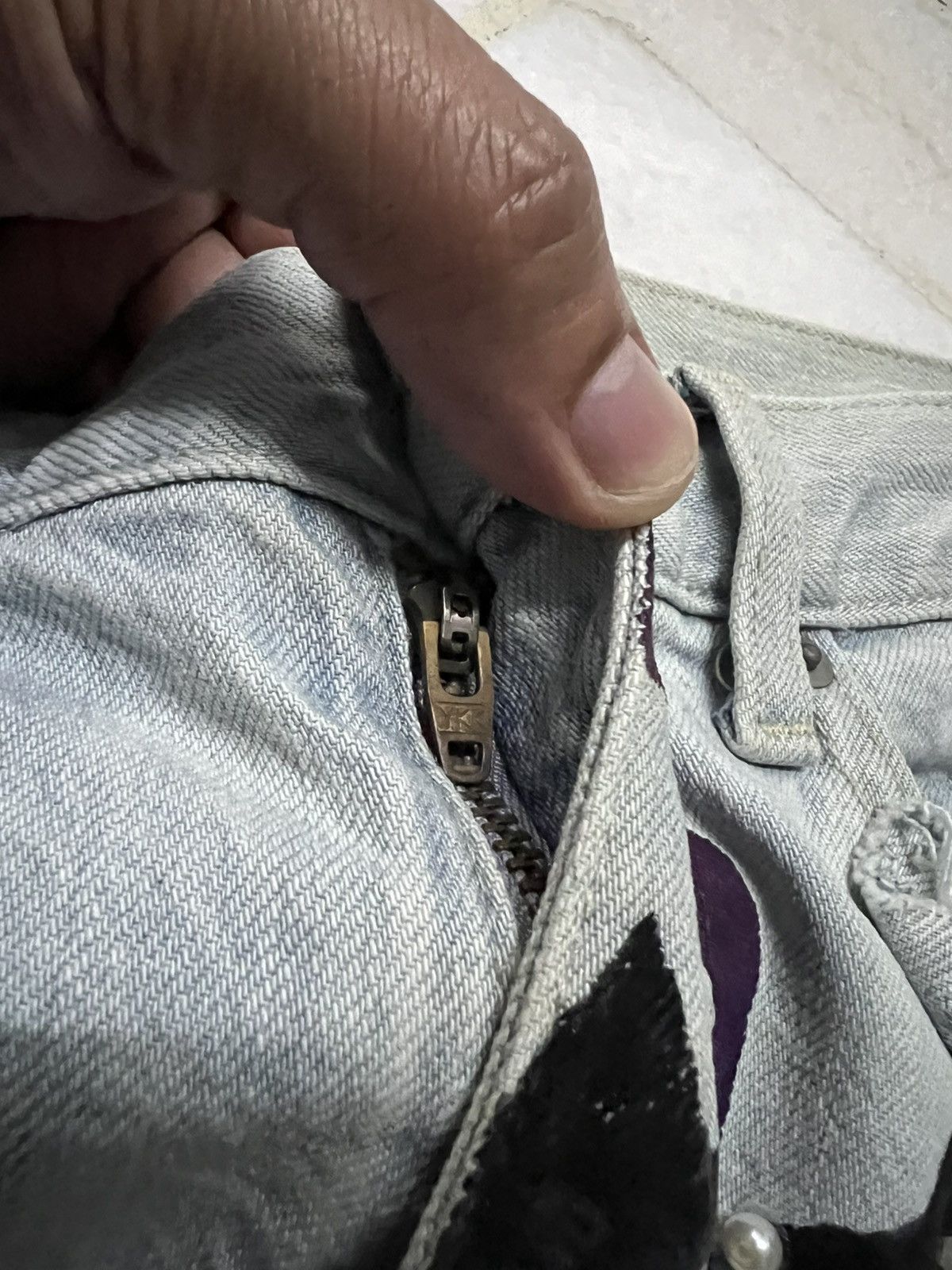 If Six Was Nine × Seditionaries × Uniqlo UNIQLO CROPPED PUNK JEANS Size US 30 / EU 46 - 9 Thumbnail
