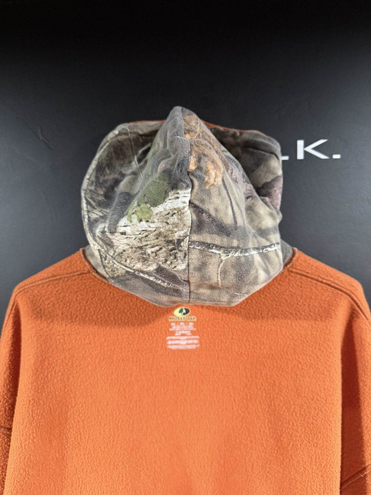 Mossy Oaks 2010s Vintage Mossy Oak Orange & Camo Faded Hoodie XXL Size US XXL / EU 58 / 5 - 12 Thumbnail