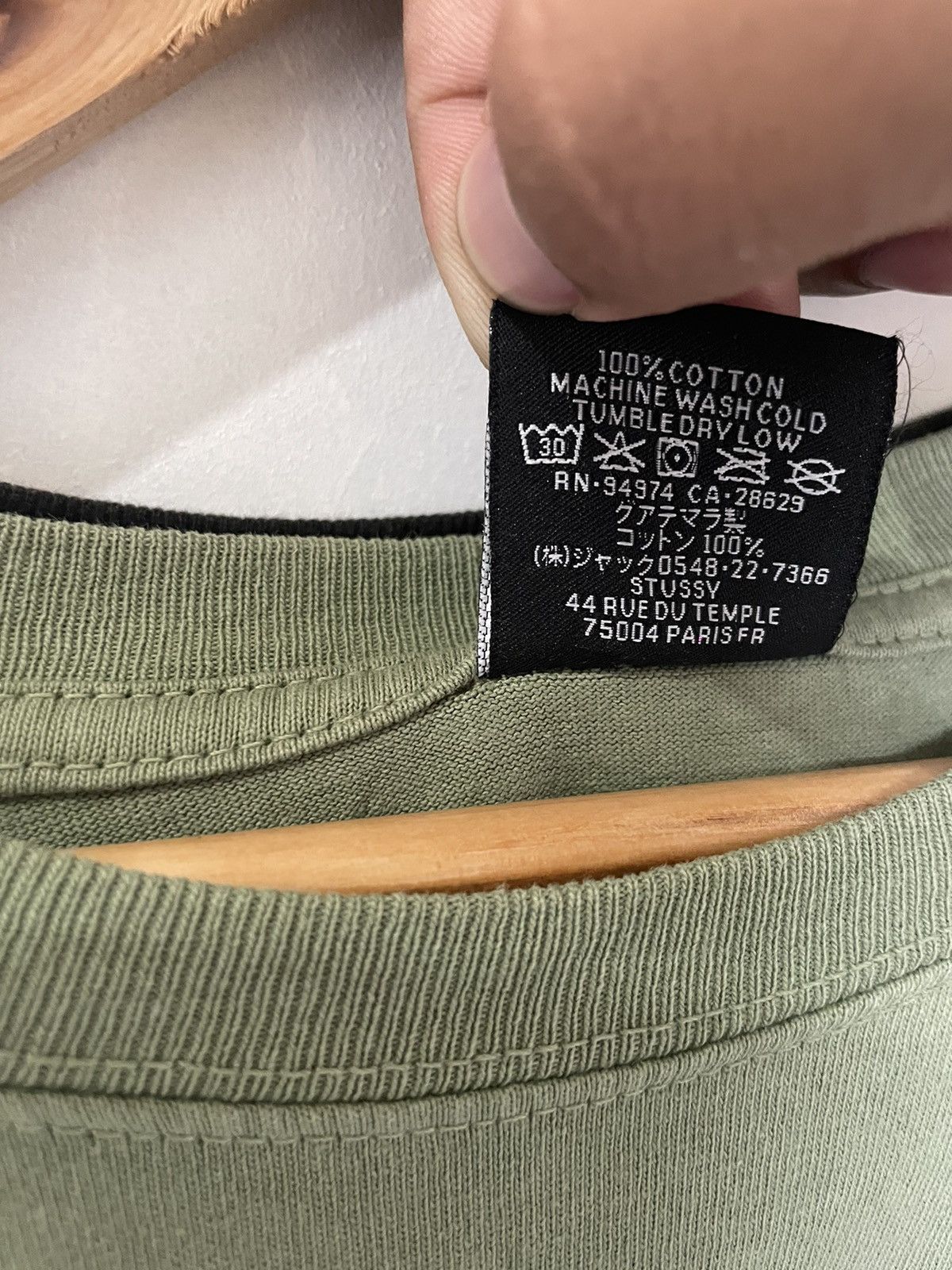 Stussy Stussy Dice Tee Pigment Dyed Size US XL / EU 56 / 4 - 5 Thumbnail