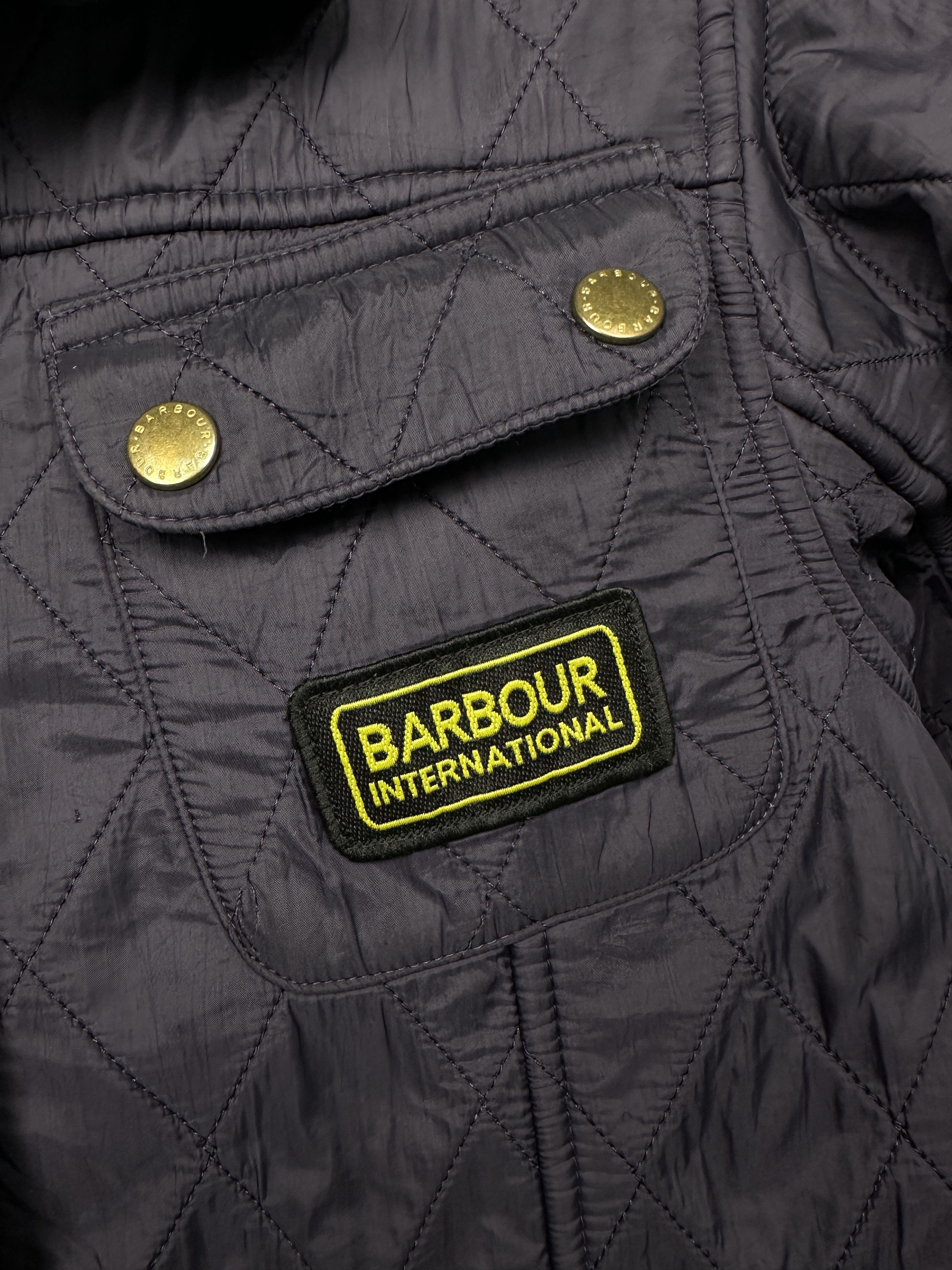 Barbour × Vintage Barbour International Womens Polarquilt Quilted Jacket Size S / US 4 / IT 40 - 3 Thumbnail