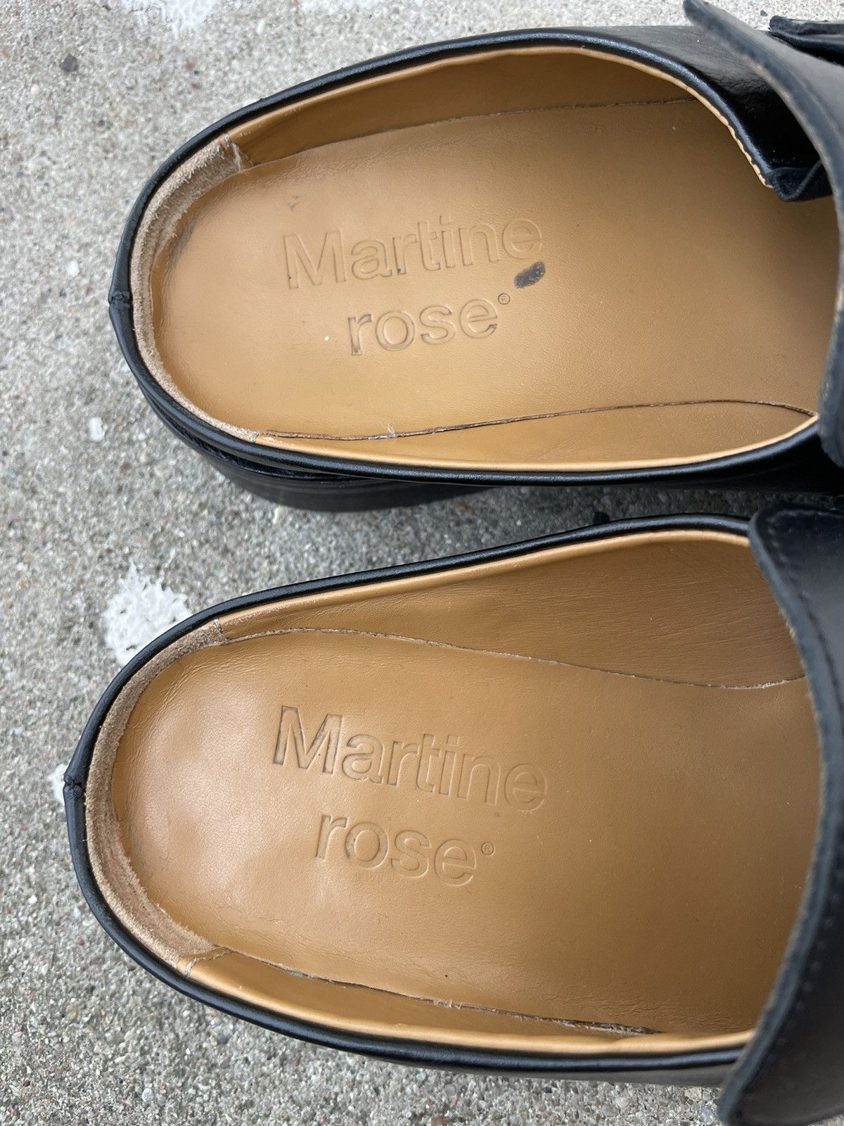 Martine Rose martine rose chain embelished slip on loafers Size US 7 / EU 40 - 3 Thumbnail