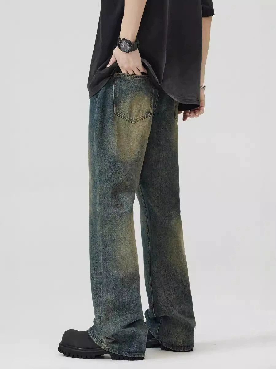 Japanese Brand × Vintage American oversize retro loose washed distressed baggy jeans Size US 32 / EU 48 - 4 Thumbnail