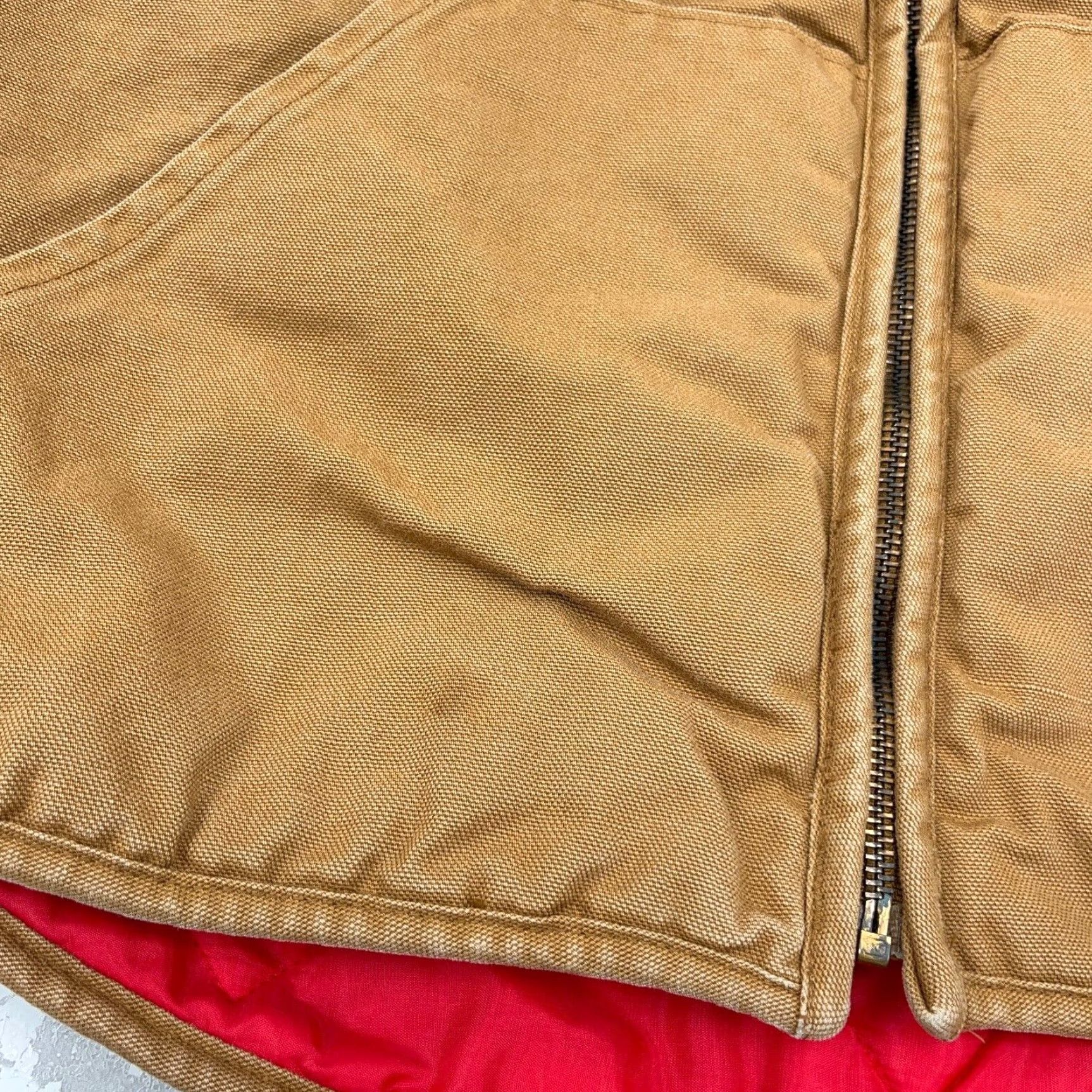 Vintage VINTAGE Zero Zone Vest Jacket Men L Brown Canvas Insulated Zip Pockets Quilted Utility Casual Workwear Fall Winter Spring Size US L / EU 52-54 / 3 - 6 Thumbnail