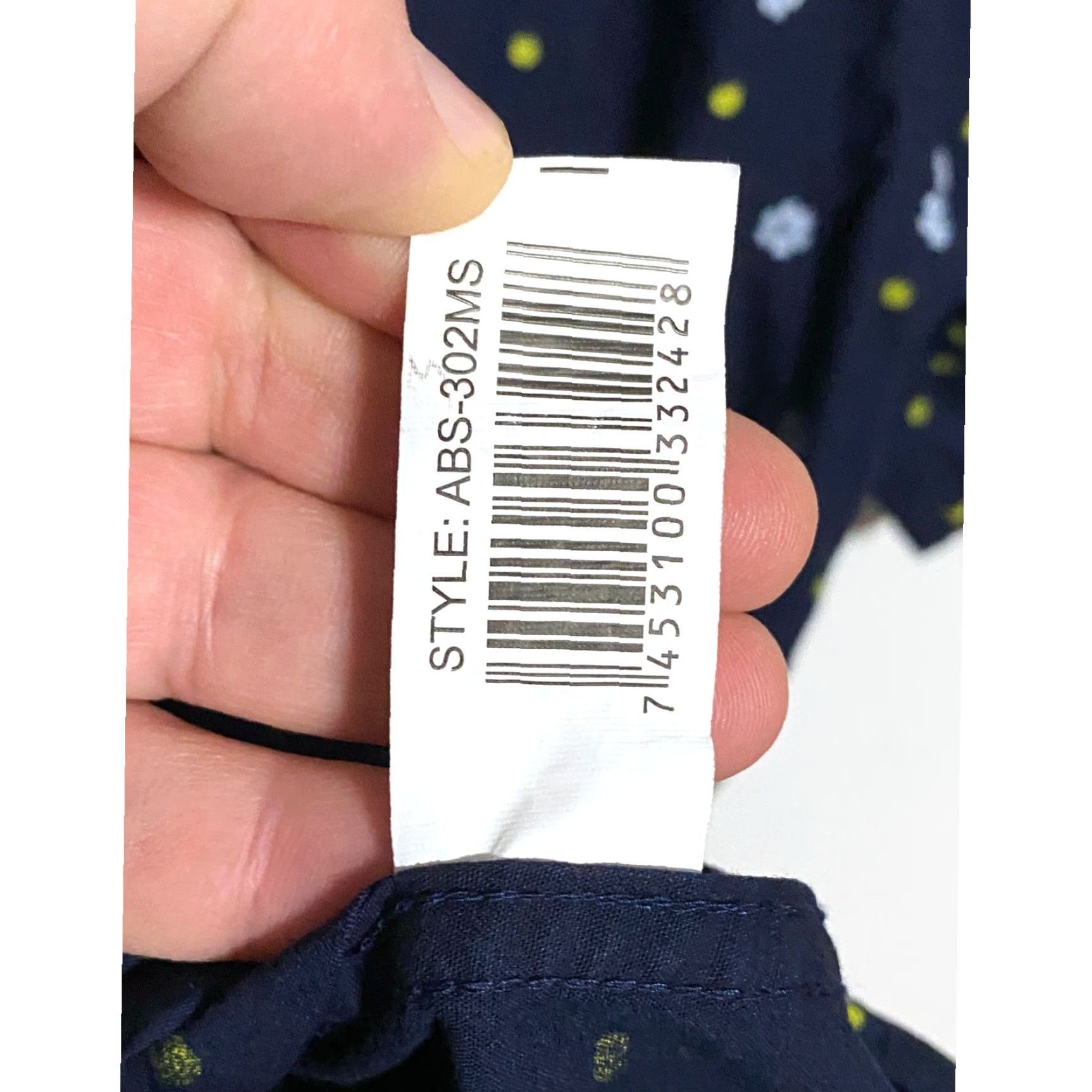 ESPIRIT VINTAGE Silver Board Spirit of Japan Button Shirt Mens L Floral Polka Dot Retro Summer Shirt Mens L Blue Polo Dot 90s Womens? Size US L / EU 52-54 / 3 - 7 Thumbnail