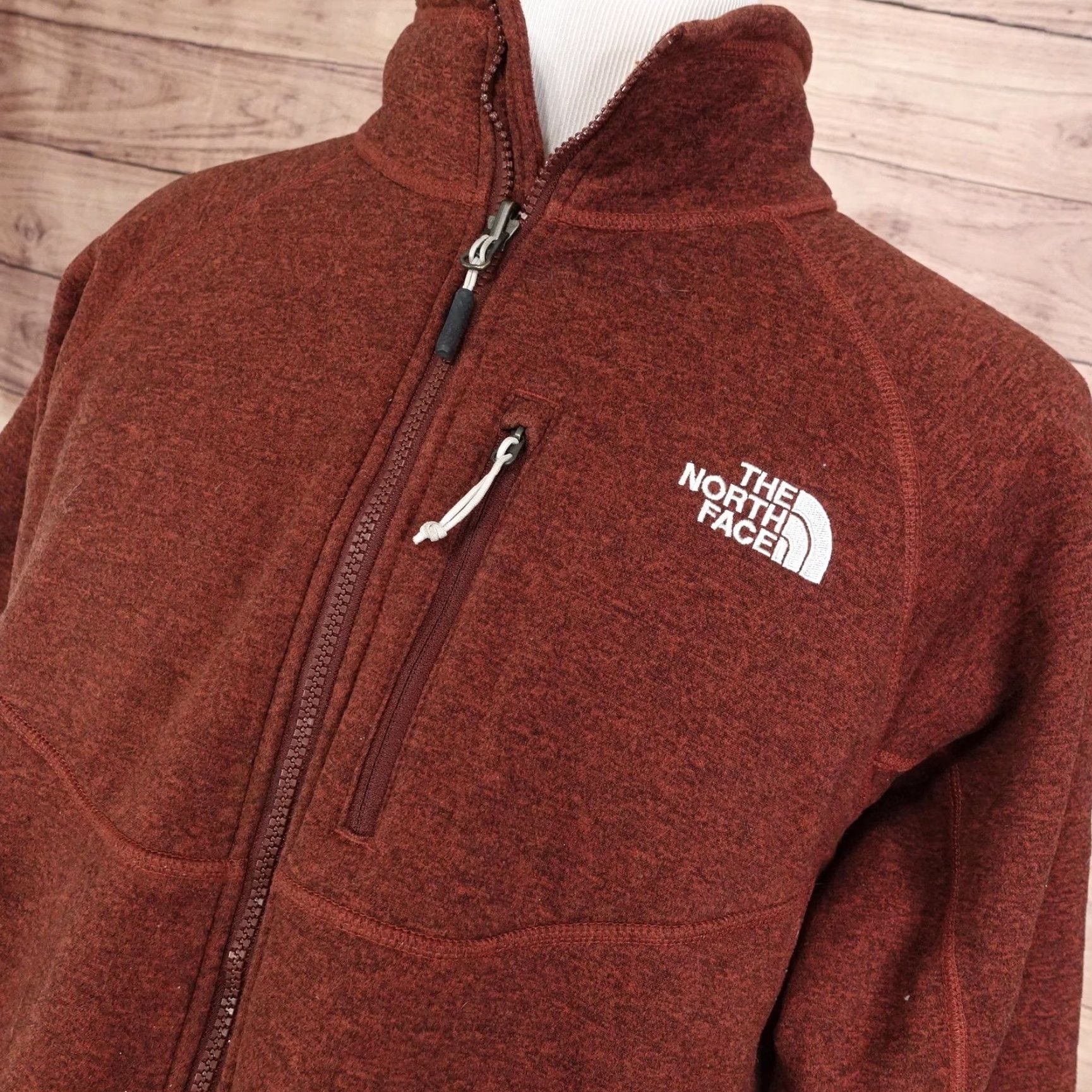 The North Face The North Face Jacket Mens Large Full Zip Fleece Lined Warm Hiking Size US L / EU 52-54 / 3 - 2 Thumbnail