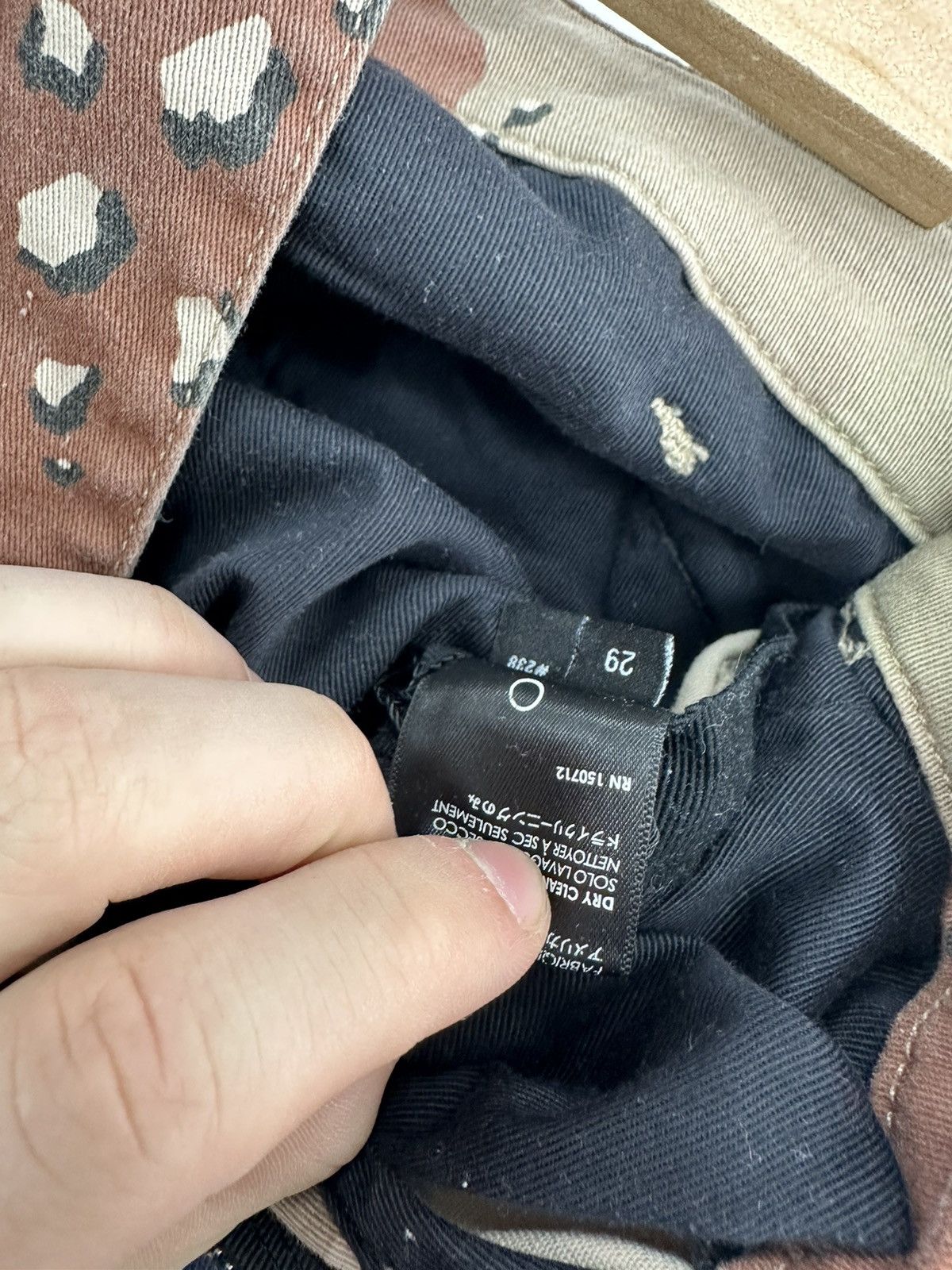 Amiri Amiri Camo Carpenter Pants Size US 29 - 5 Thumbnail