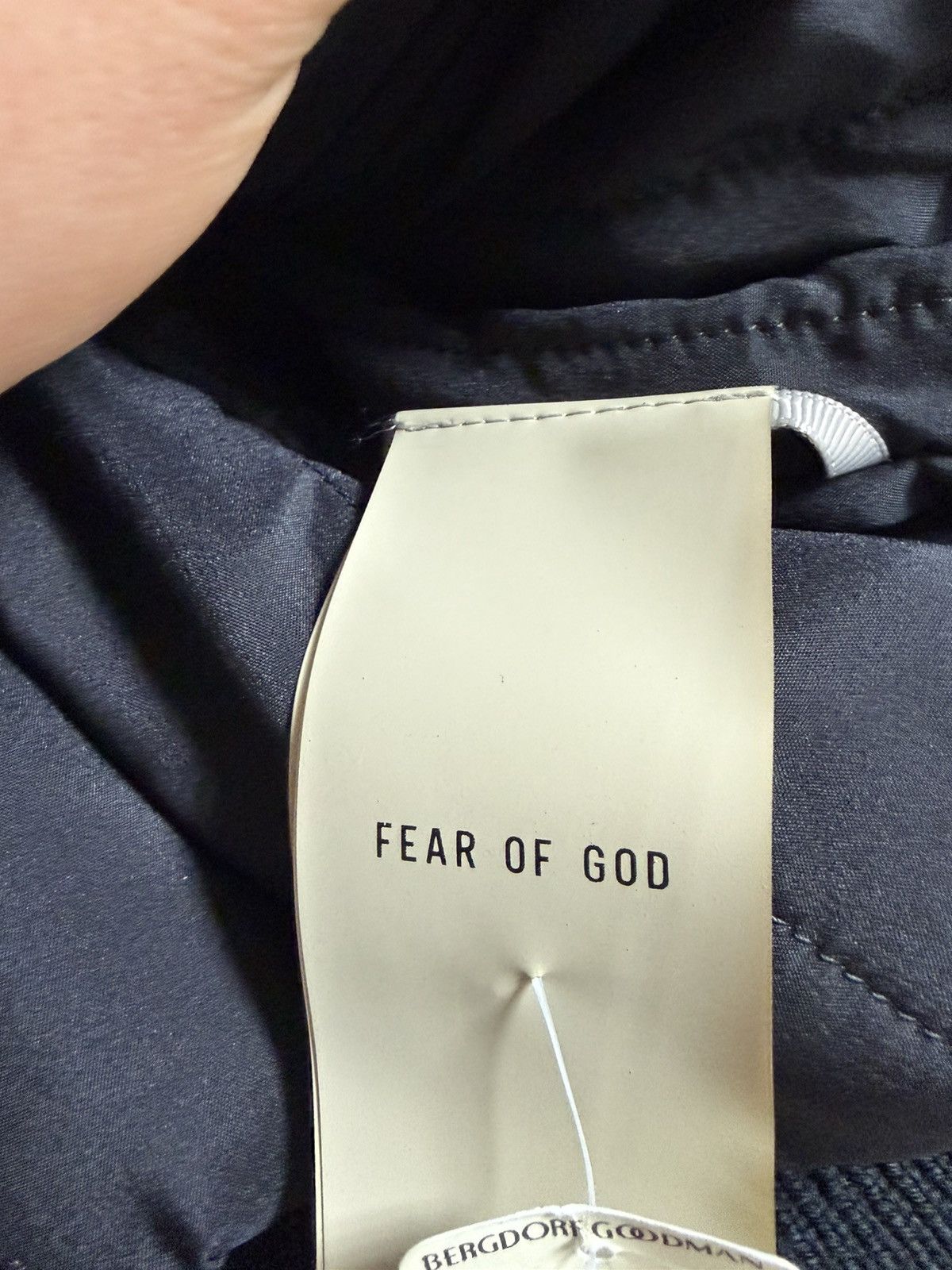 Fear of God Fear of god 8th Striped Full-Grain Leather Bomber Jacket Size US M / EU 48-50 / 2 - 7 Thumbnail