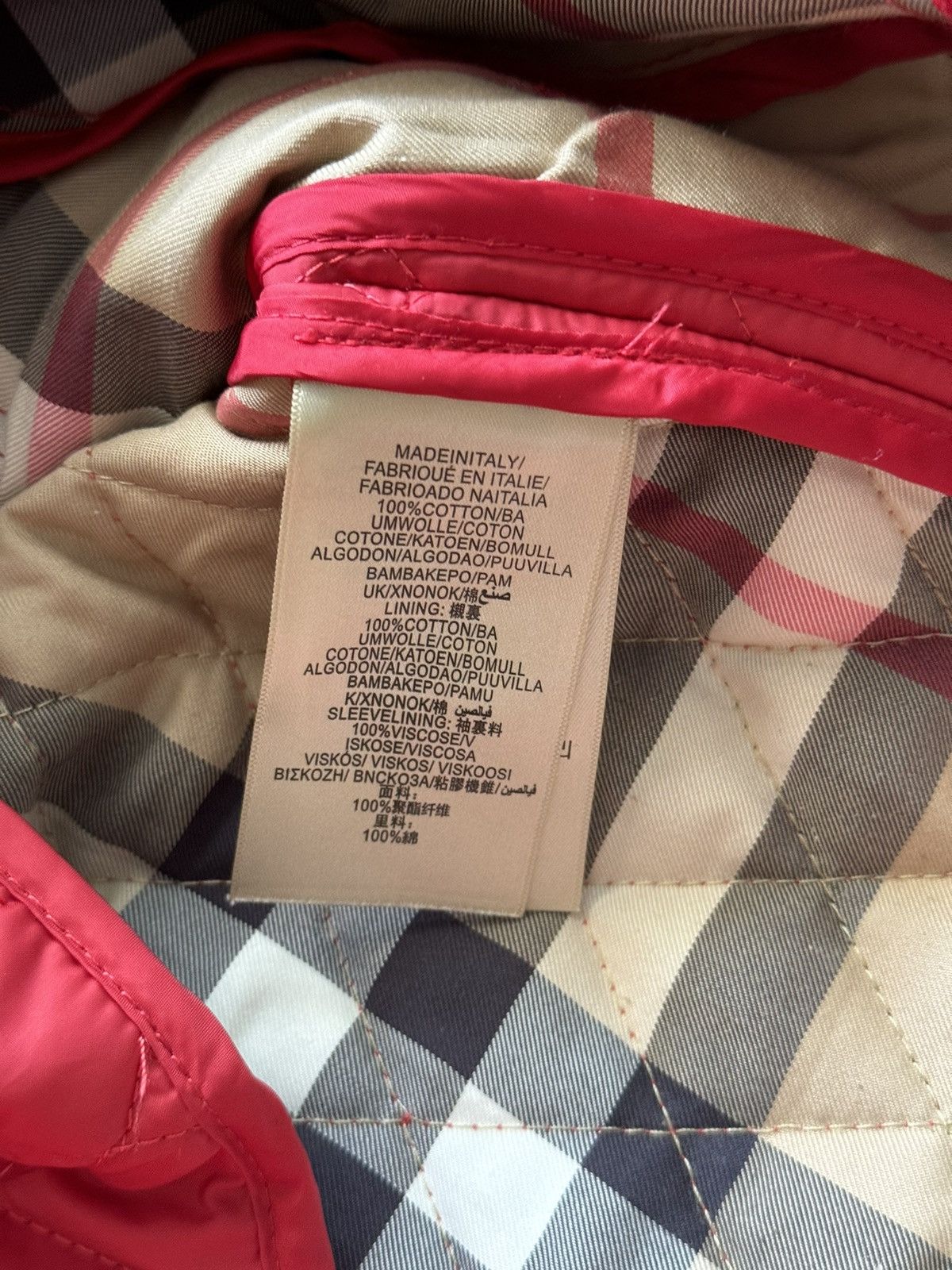 Burberry × Designer Burberry Brit nova check iconic quilted jacket Size S / US 4 / IT 40 - 7 Thumbnail
