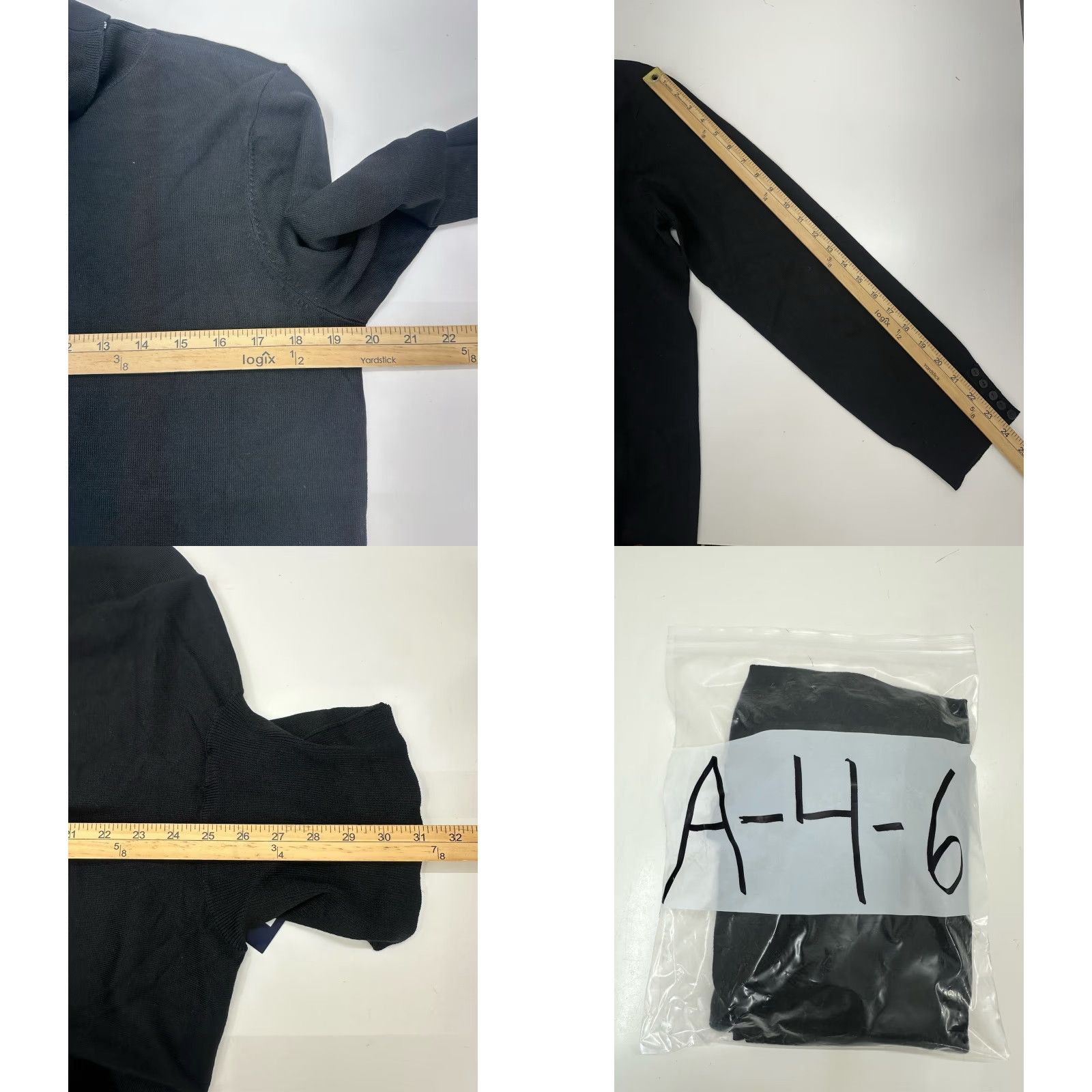 Architect Architect Womens Sweater XL Black Turtleneck Pullover NWTs Size XL / US 12-14 / IT 48-50 - 8 Thumbnail