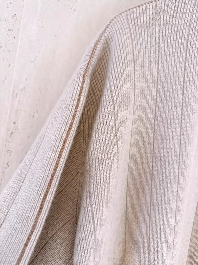 Loro Piana LORO PIANA Baby cashmere seven-sleeve knit cardigan Size M / US 6-8 / IT 42-44 - 5 Thumbnail