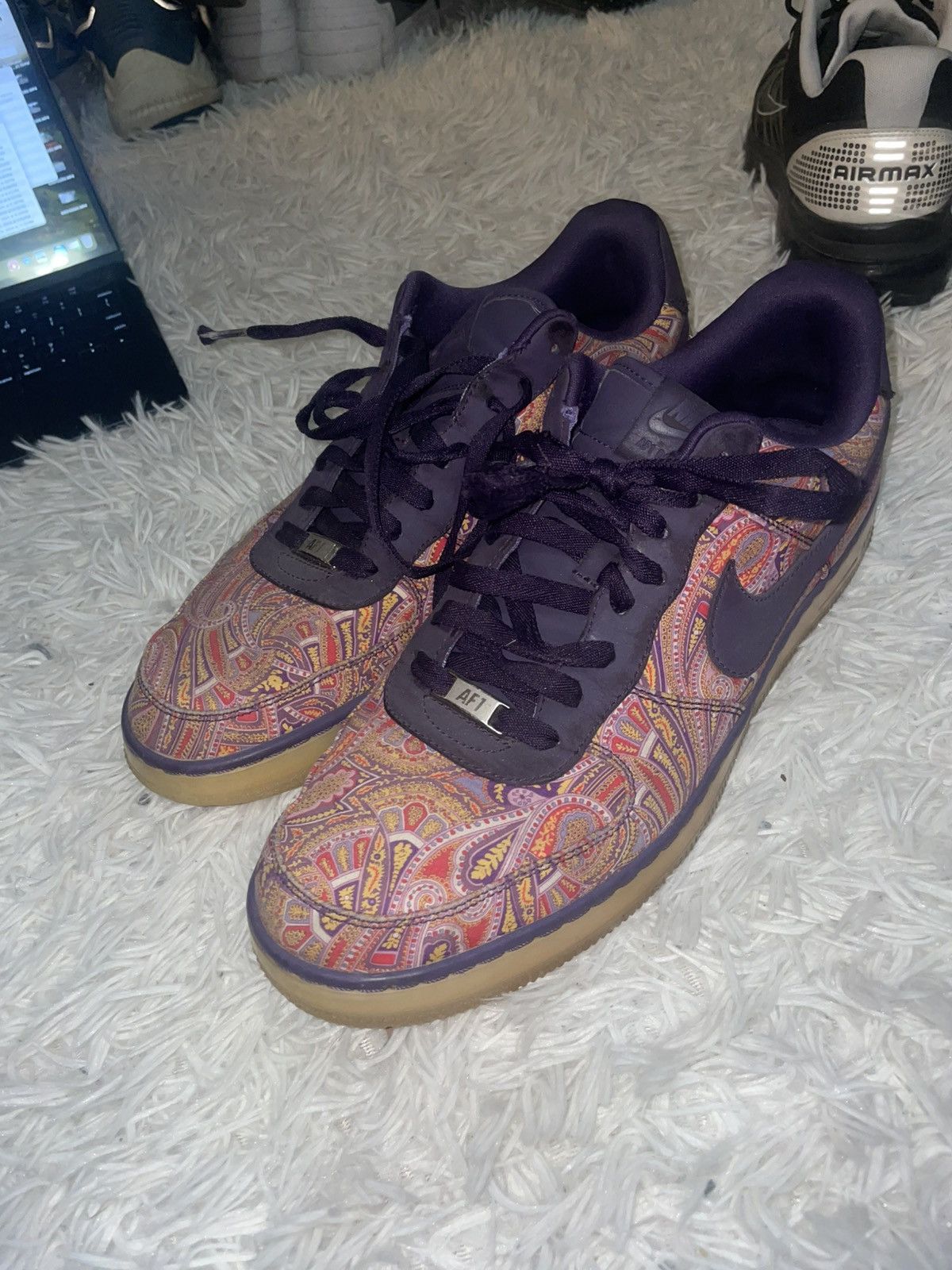 Nike Air Force 1 paisley Size US 12 / EU 45 - 4 Thumbnail