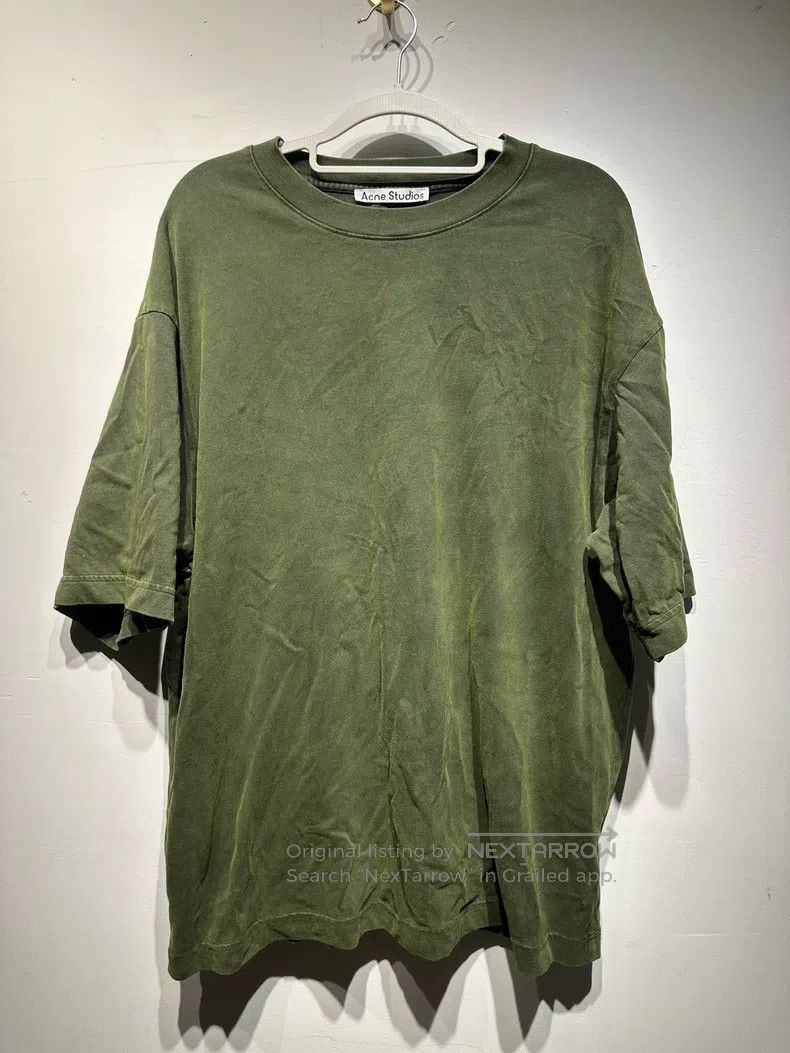 Acne Studios Acne Studios Solid Color Short Sleeve Round Neck T-Shirt - Size US M / EU 48-50 / 2 - 1 Thumbnail