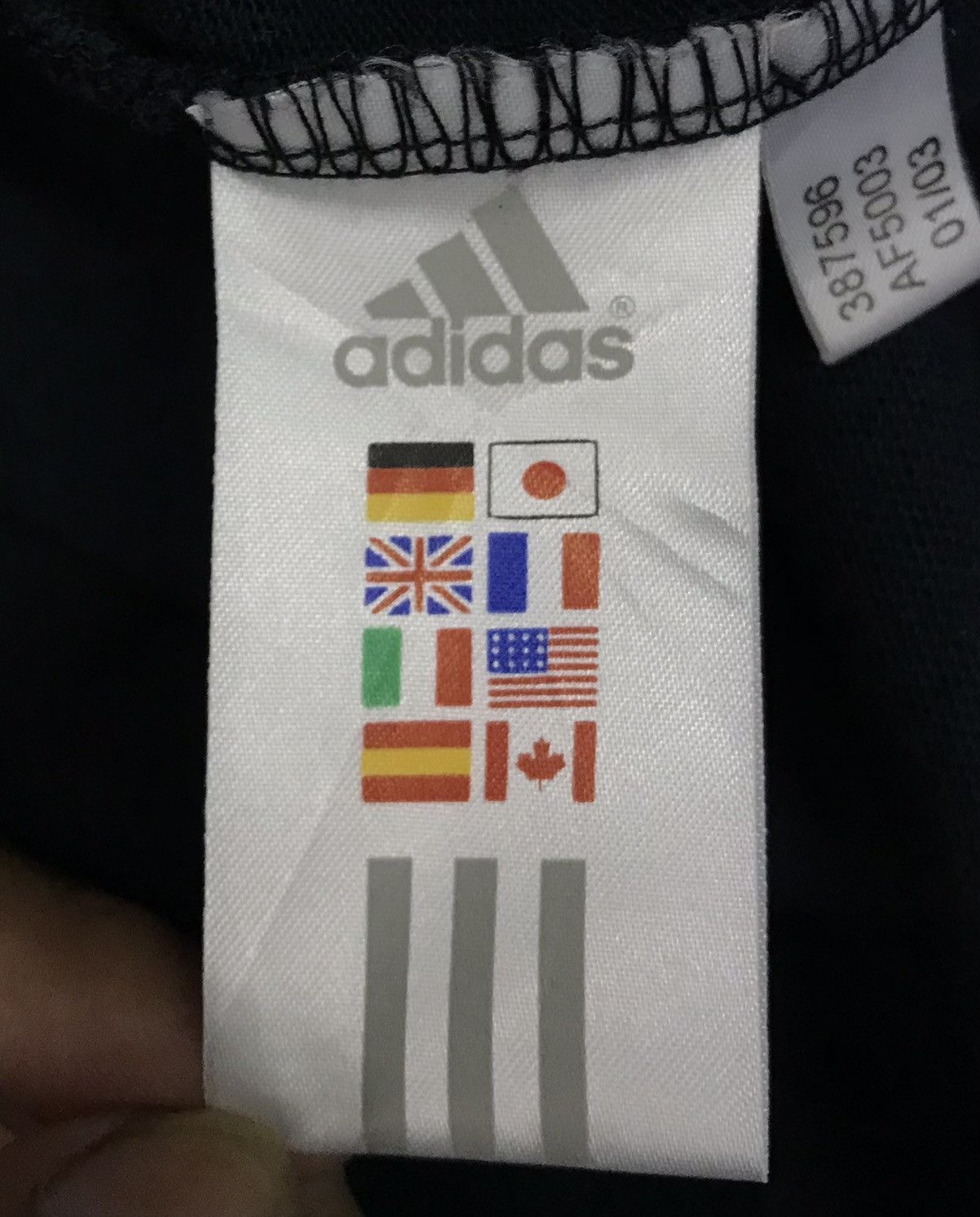 Adidas × Vintage Vintage Adidas Shirt Size US L / EU 52-54 / 3 - 10 Thumbnail