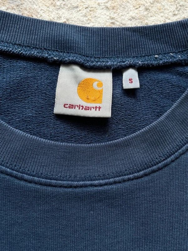 Carhartt Carhartt College Sweat 2014 Navy Sweatshirt Crewneck Sz S Size US S / EU 44-46 / 1 - 3 Thumbnail