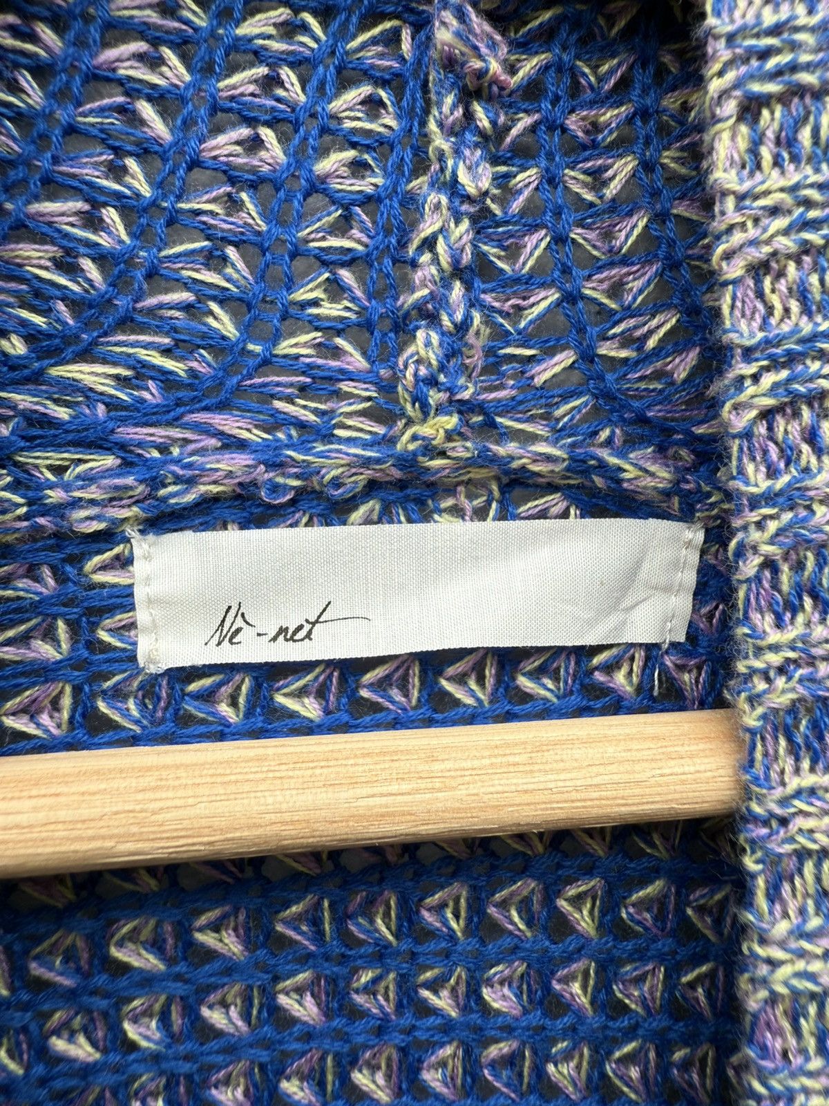 Issey Miyake Ne-net by ISSEY MIYAKE Knit Cardigan Size M / US 6-8 / IT 42-44 - 4 Thumbnail