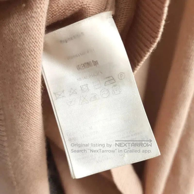 Valentino Valentino Women's Khaki Wool Printed Sweater . Size M / US 6-8 / IT 42-44 - 6 Thumbnail