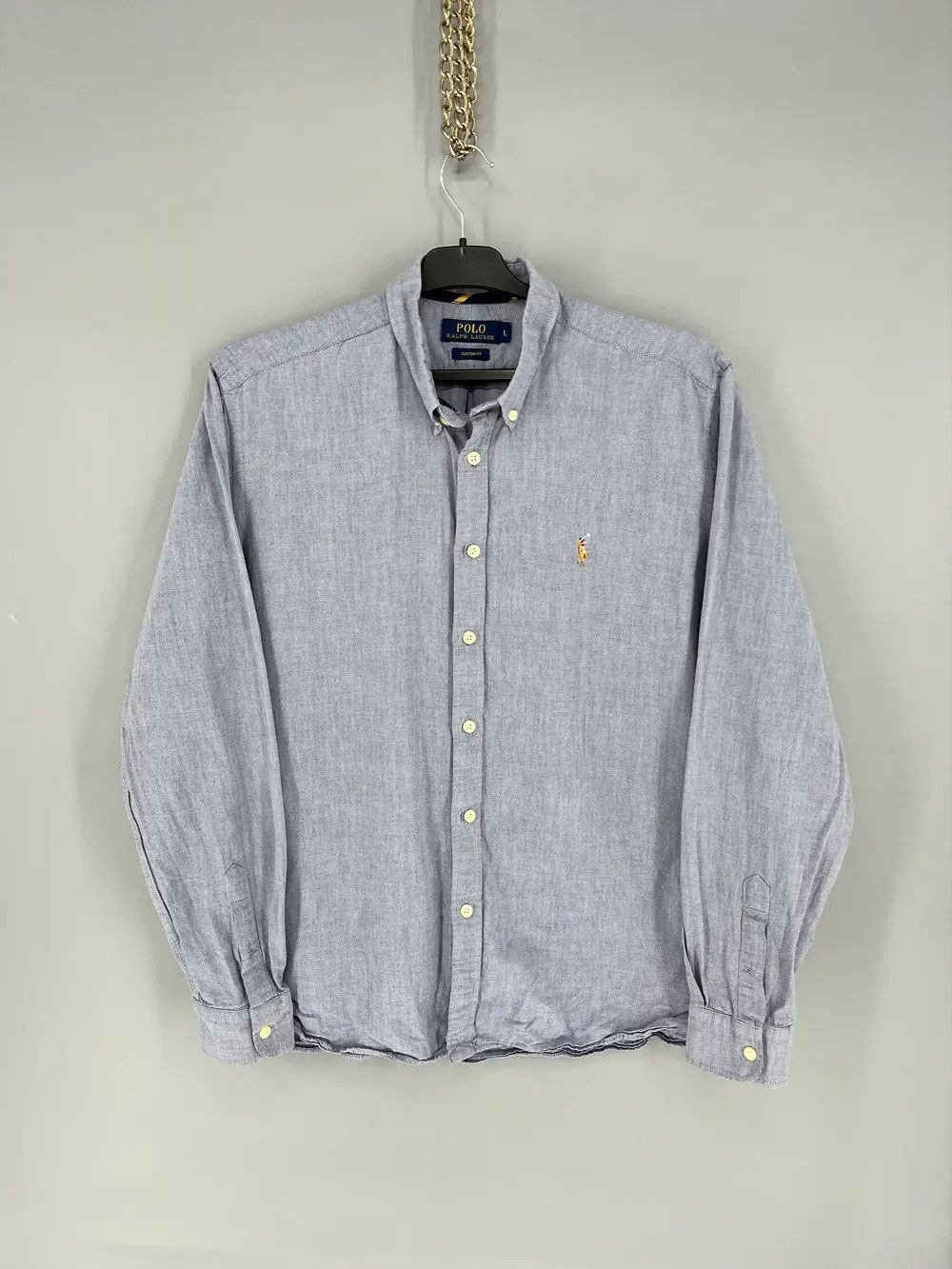 Polo Ralph Lauren Vintage Striped Pink Polo Ralph Lauren Size L Rare Size US L / EU 52-54 / 3 - 1 Thumbnail