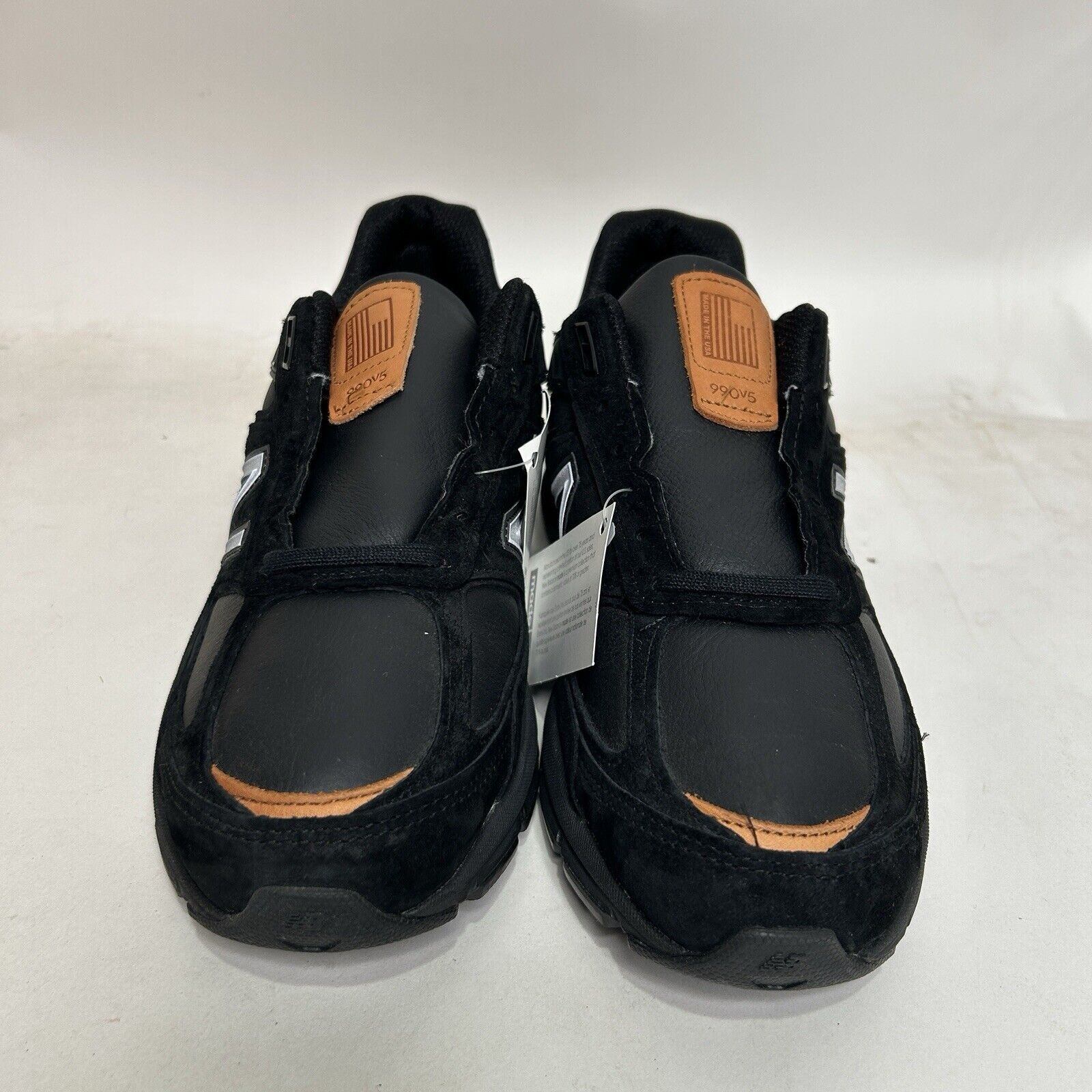 New Balance New Balance Shoes 990v5 Made in USA “Black Tan” 2024 Size US 9 / EU 42 - 2 Thumbnail
