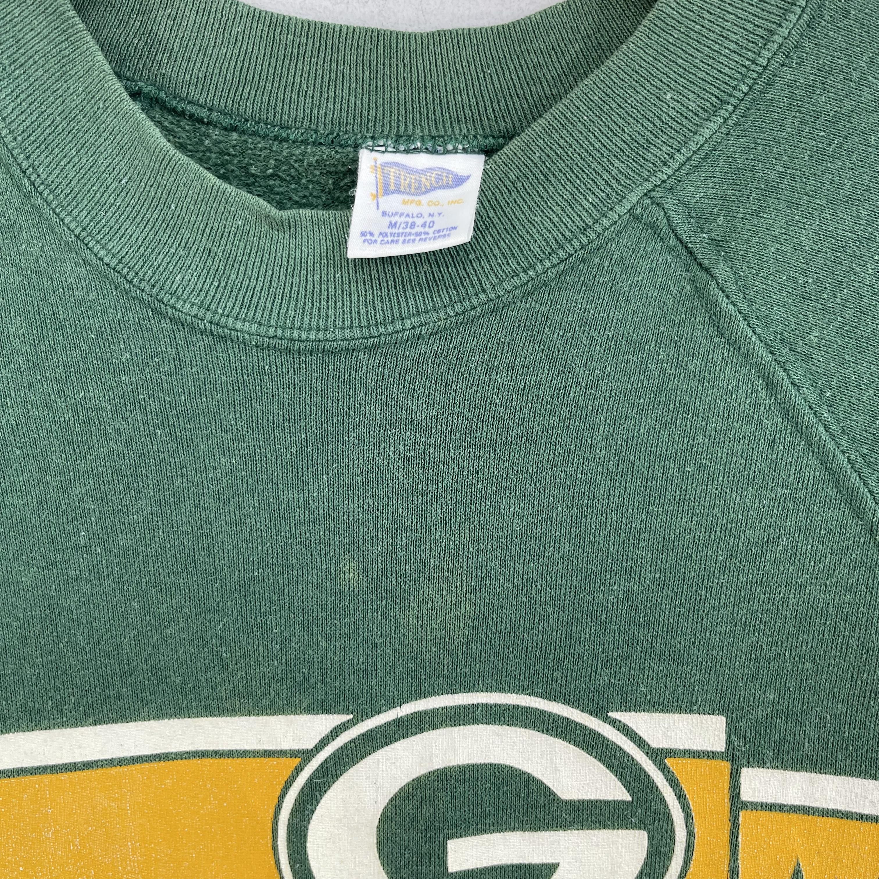 American Trench × NFL × Vintage Vintage 90's Green Bay PACKERS Nfl Printed Sweatshirt Size US S / EU 44-46 / 1 - 5 Thumbnail