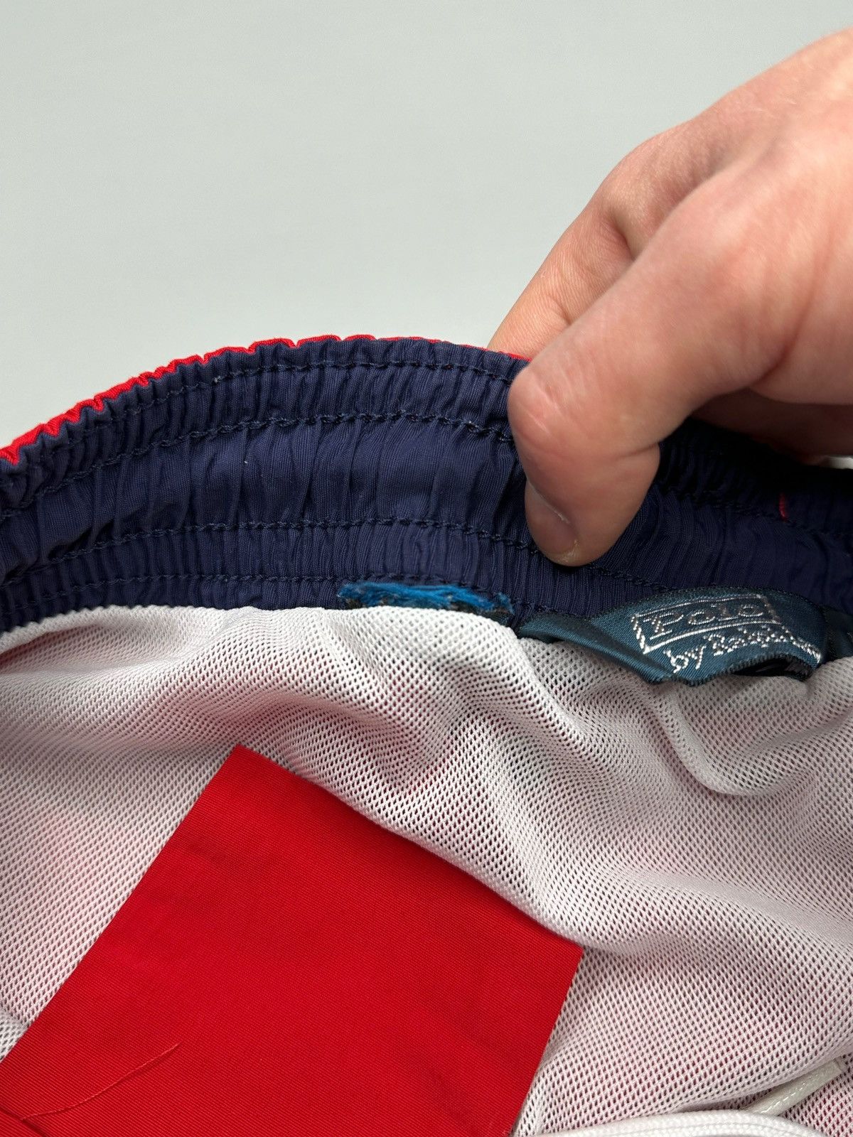 Polo Ralph Lauren Vintage Polo Ralph Lauren Nylon Red Shorts Size US 30 / EU 46 - 9 Thumbnail