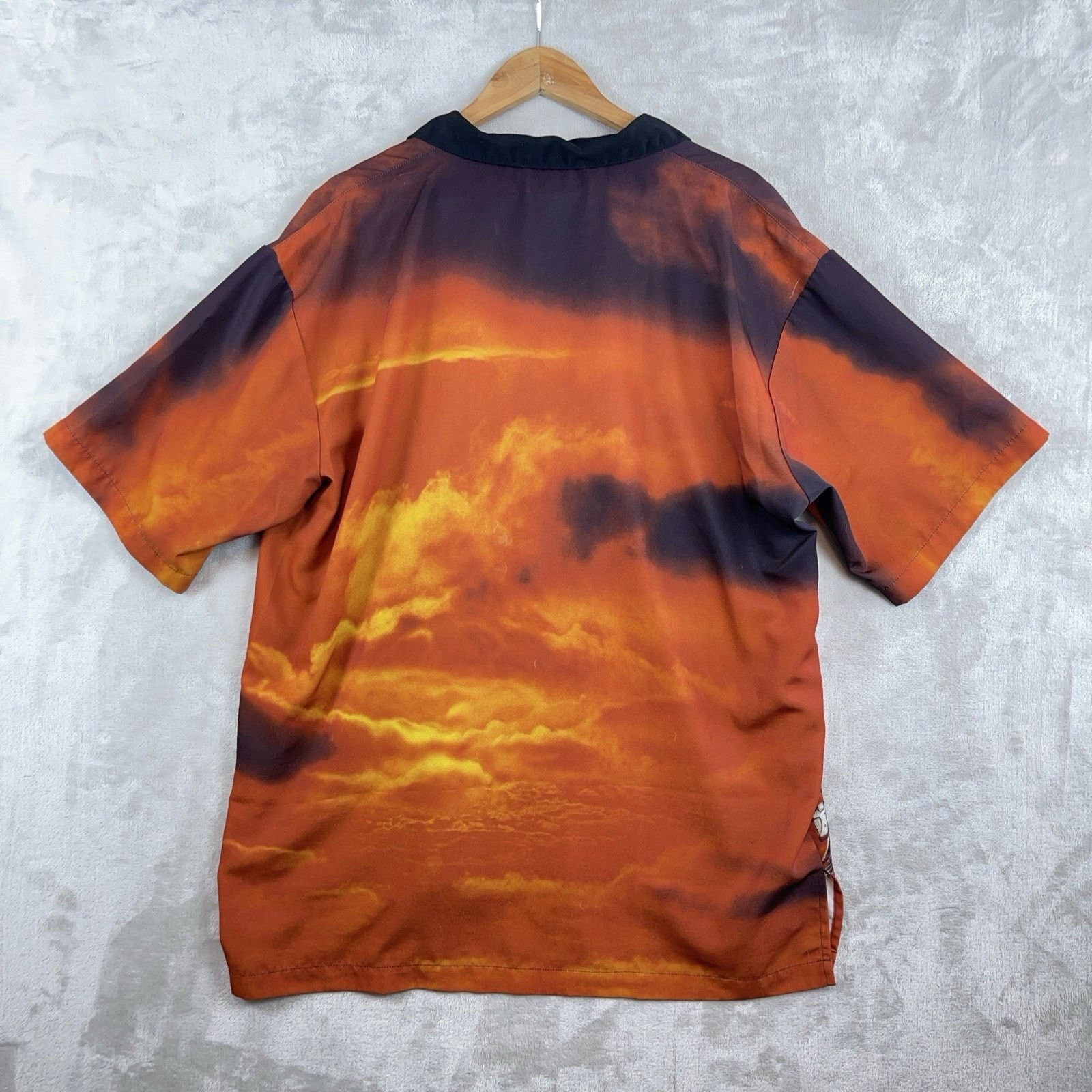 Harley Davidson Vtg Harley Davidson Sunset Eagle Motorcycle AOP Shirt XL Size US XL / EU 56 / 4 - 2 Thumbnail