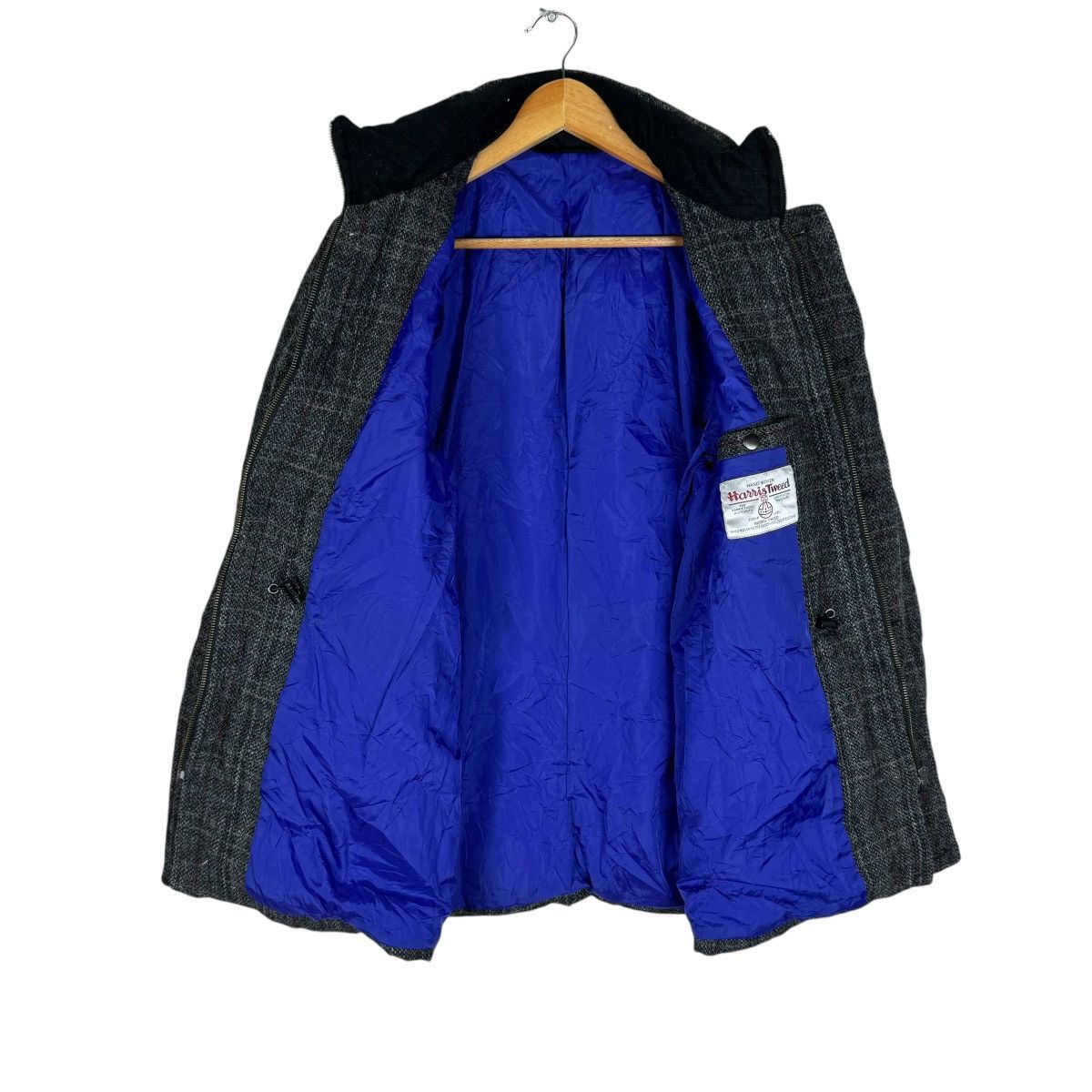 Harris Tweed 🌟HARRIS TWEED PUFFER DOWN JACKET Size US S / EU 44-46 / 1 - 7 Thumbnail