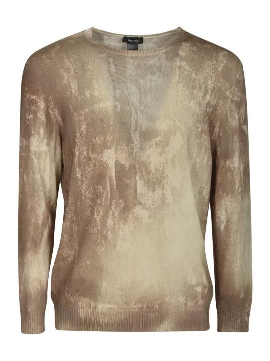 Avant Toi AVANT TOI Men Sweater 225SU3100CLIV M V1060 Brown Size US L / EU 52-54 / 3 - 1 Thumbnail