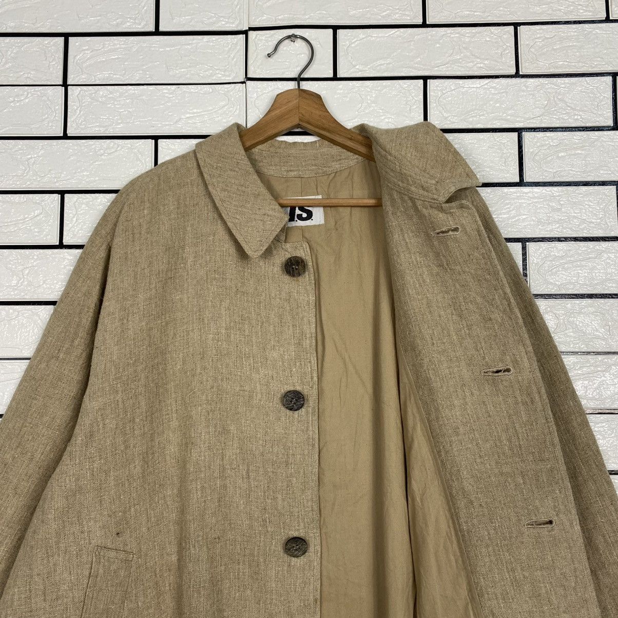 Issey Miyake Vintage Issey Miyake Oversized Balloon Jacket Linen Wool Size US L / EU 52-54 / 3 - 14 Thumbnail