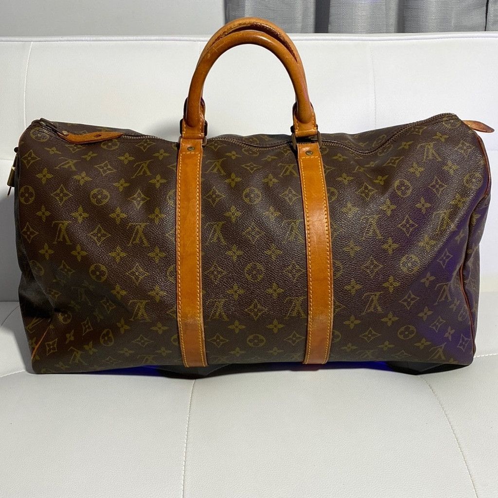 Louis Vuitton Authentic Louis Vuitton Monogram Keepall 50 Travel Bag Size ONE SIZE - 2 Thumbnail
