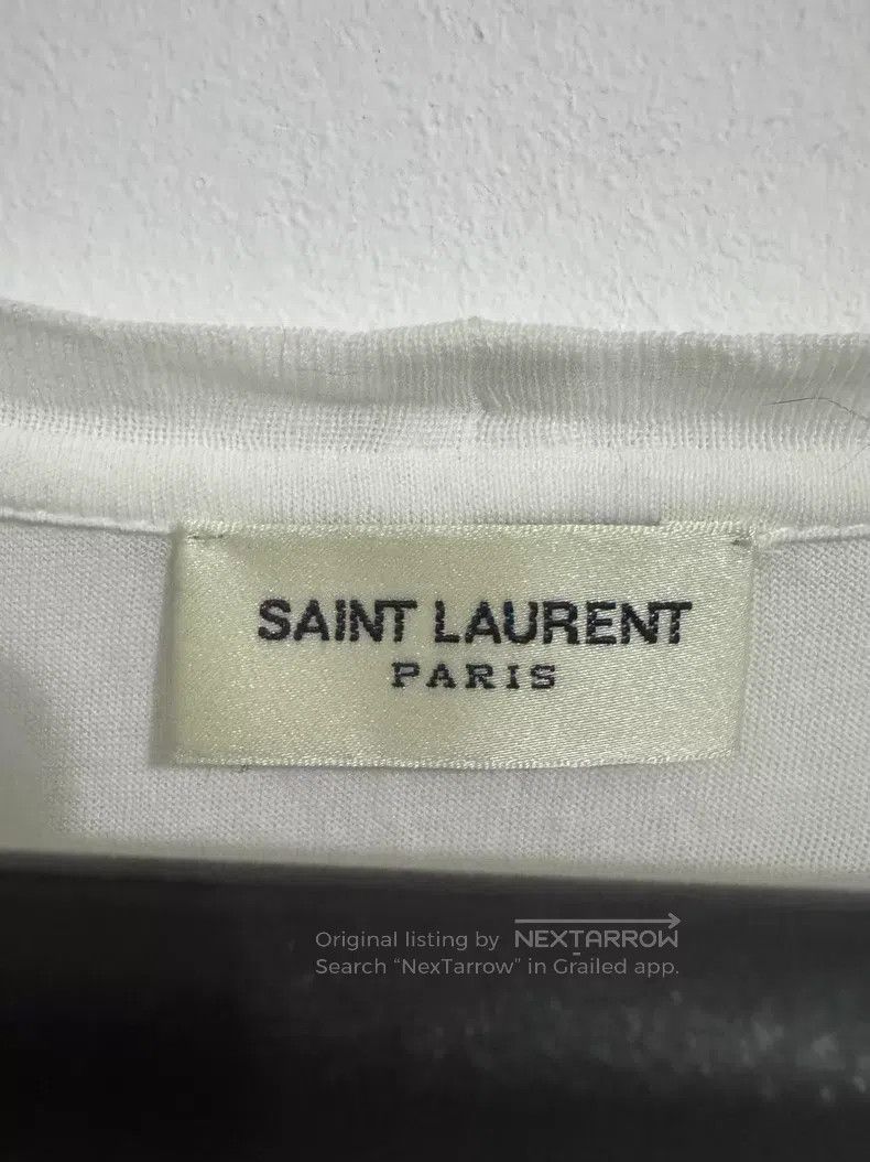 Saint Laurent Paris Saint Laurent Paris Cotton Black and White Geometric Squar Size US S / EU 44-46 / 1 - 5 Thumbnail