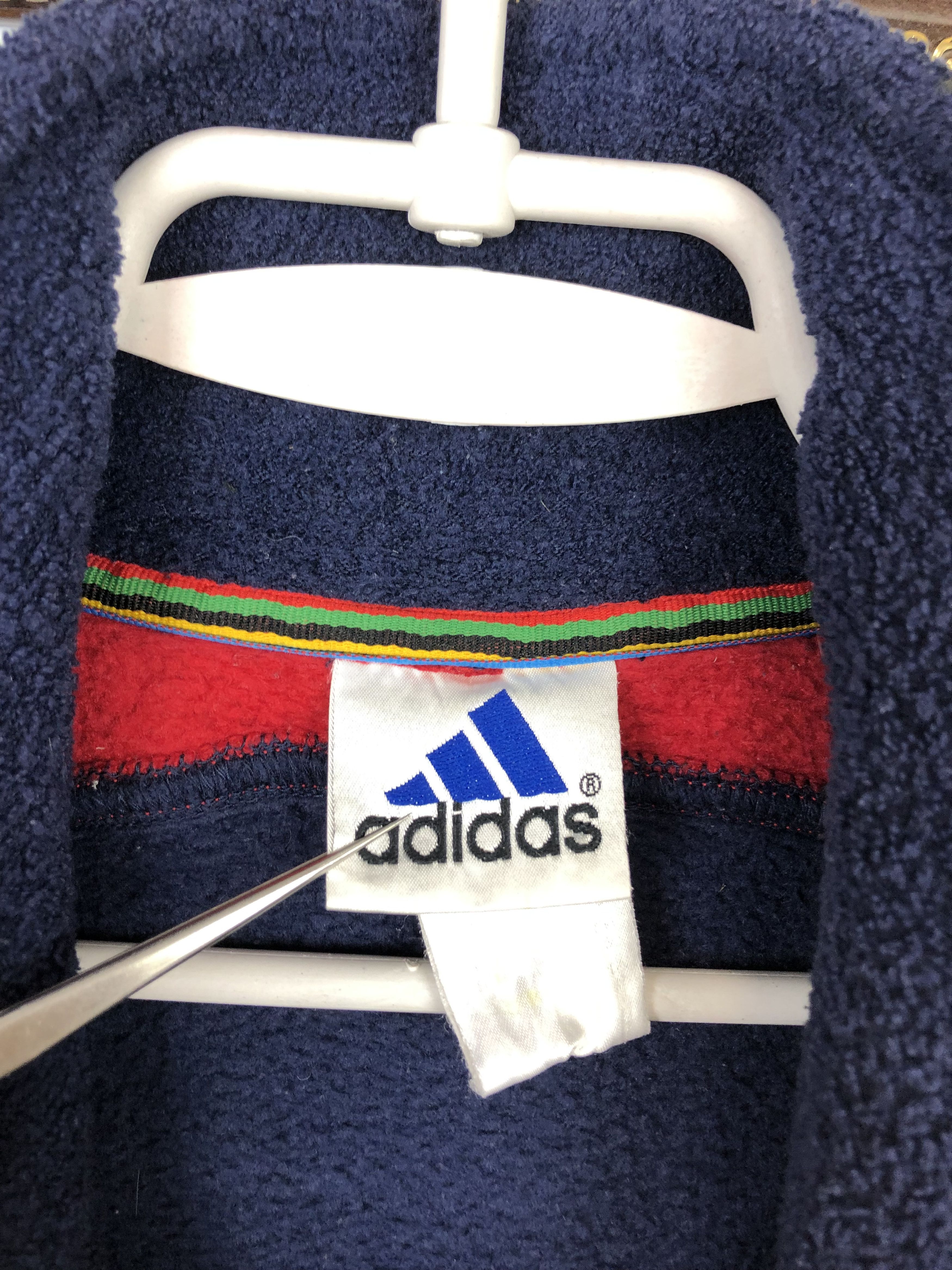 Adidas Vintage 90's Adidas Olympic Games 1972 Sapporo Jacket Fleece Size US M / EU 48-50 / 2 - 8 Thumbnail