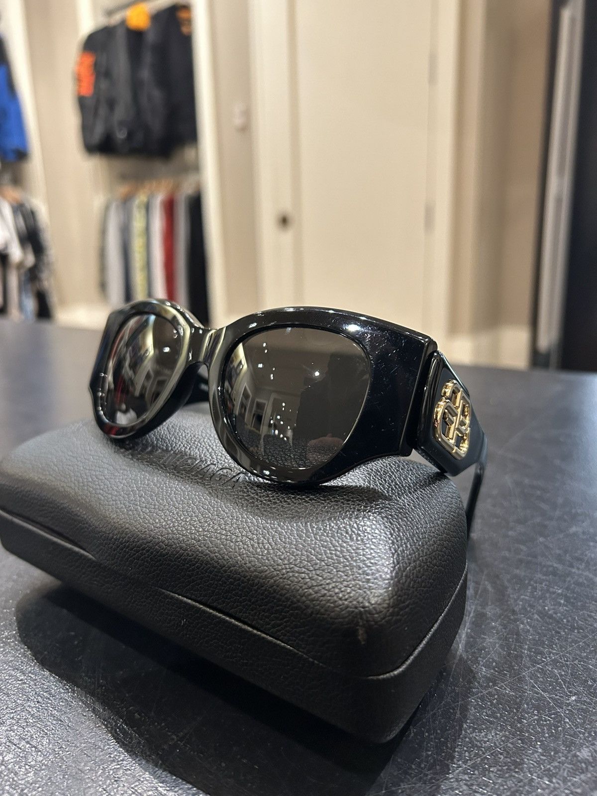 Balenciaga Balenciaga BB Round Sunglasses Size ONE SIZE - 2 Thumbnail