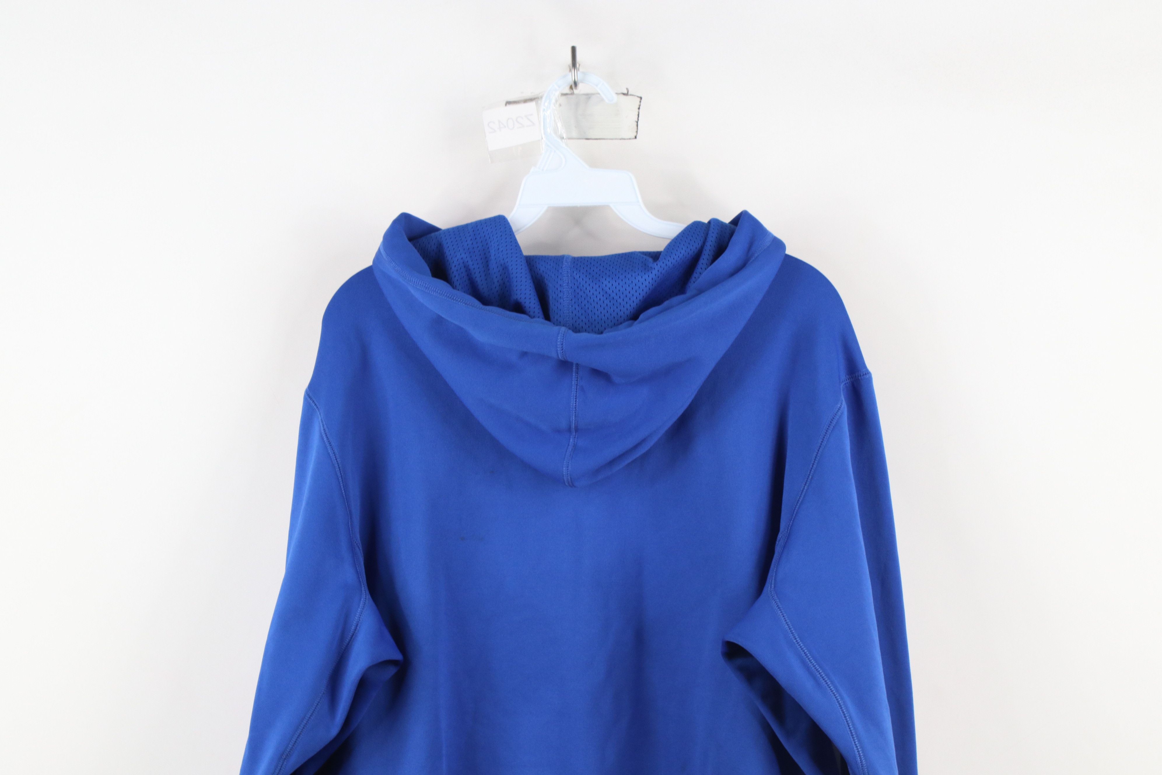 Nike × Vintage Vintage Y2K Nike Therma Fit Monochrome Full Zip Hoodie Blue Size US L / EU 52-54 / 3 - 17 Thumbnail