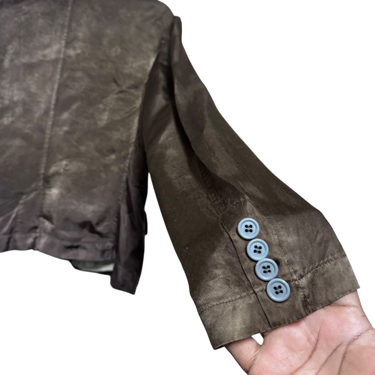 Tricot Comme des Garcons Aw2007 Tricot Comme des Garcons Patchwork Blazer Jacket Size M / US 6-8 / IT 42-44 - 13 Thumbnail