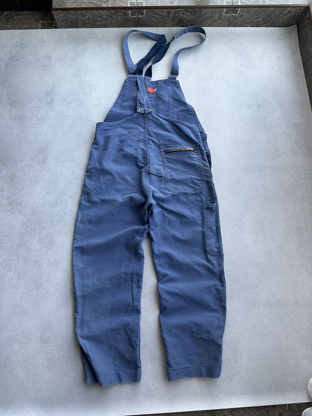 Vintage Vintage Adolph Lafont French Workwear Overall Suit 60-70s Size US 34 / EU 50 - 6 Thumbnail