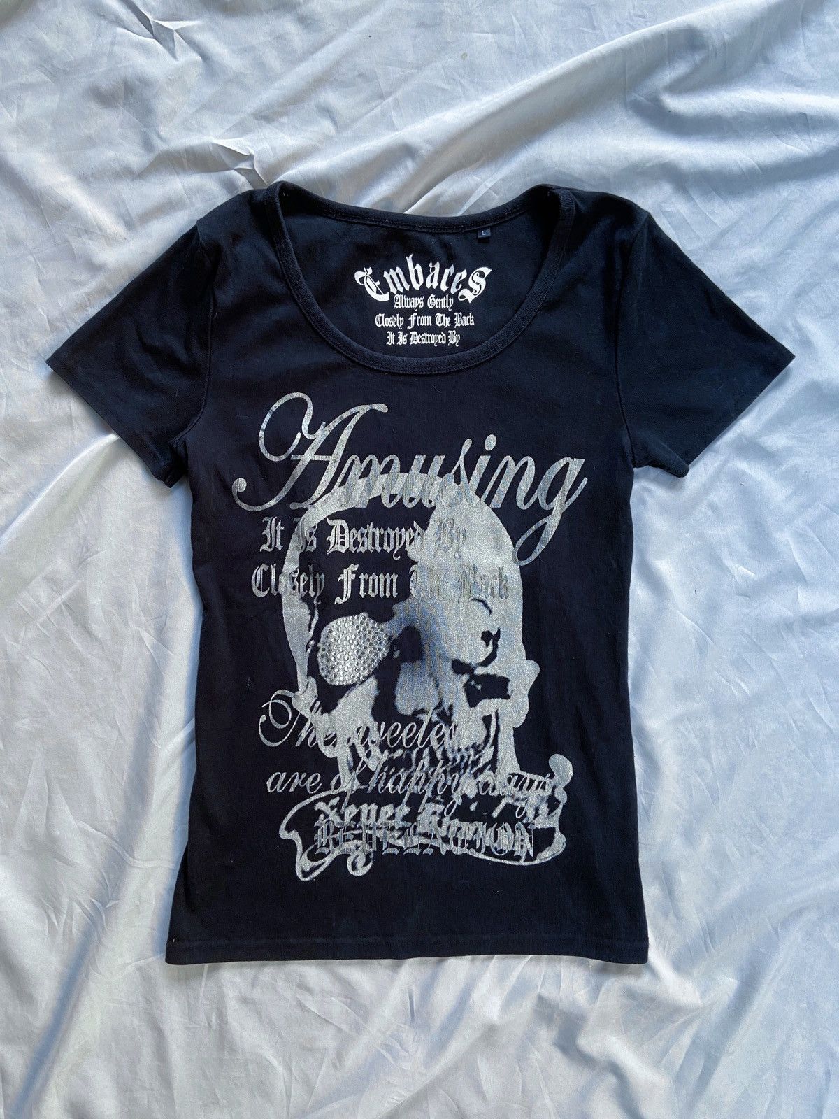 Le Grande Bleu (L.G.B.) ALWAYS GENTLY CLOSELY FROM BACK IT IS DESTROYED TEE Size US S / EU 44-46 / 1 - 1 Thumbnail