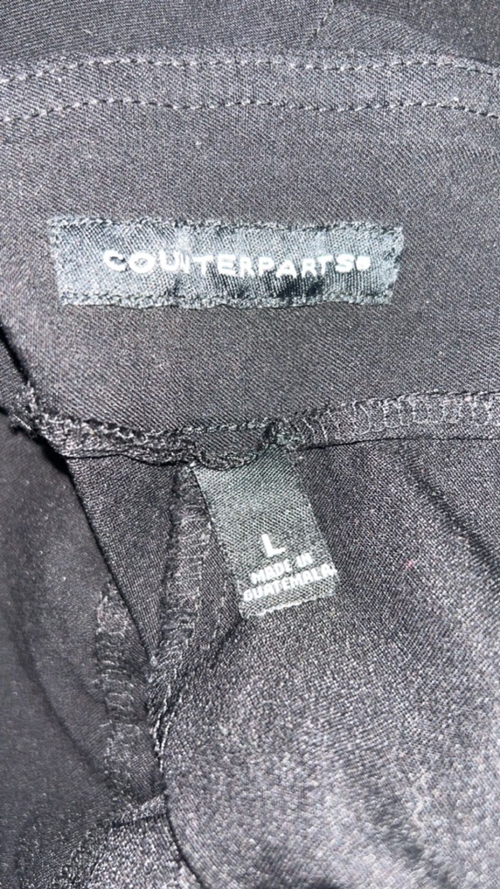Other Women's Counterparts Black Ankle & Cropped Pants Size L Size 31" - 4 Thumbnail