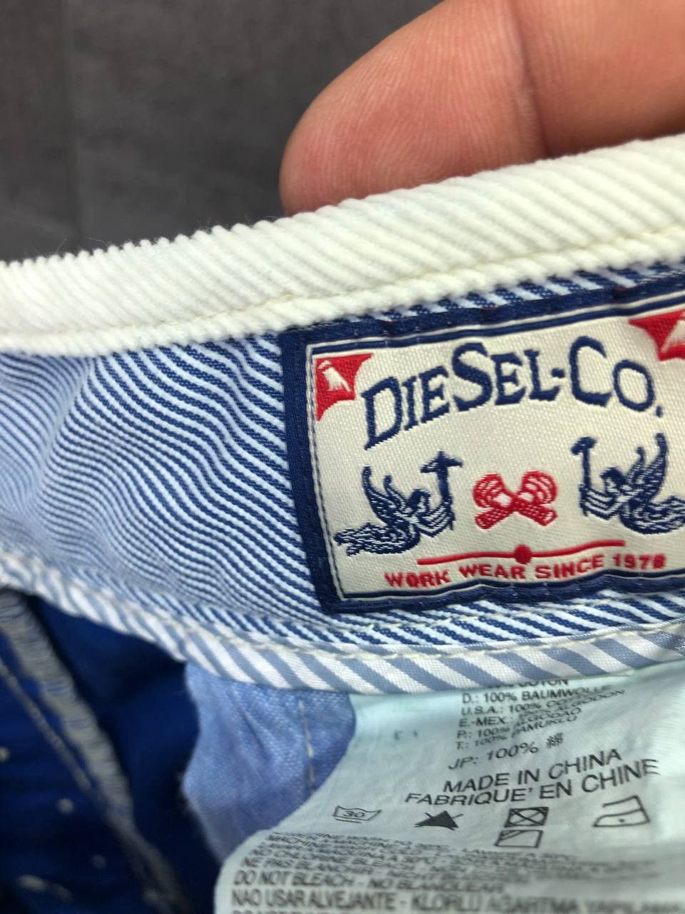 Diesel Mens Diesel Vintage Workwear Cargo Pants Size US 28 / EU 44 - 9 Thumbnail