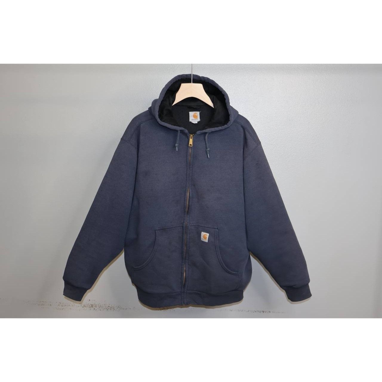 Carhartt Carhartt Hoodie XL Thermal Lined Full Zip Work Wear Size US XL / EU 56 / 4 - 1 Thumbnail