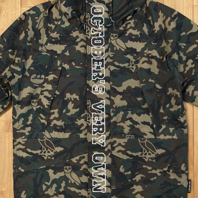 Bape × October's Very Own BAPE OVO Woodland Camo Hoodie Snowboard Jacket a bathing ape Size US S / EU 44-46 / 1 - 3 Thumbnail