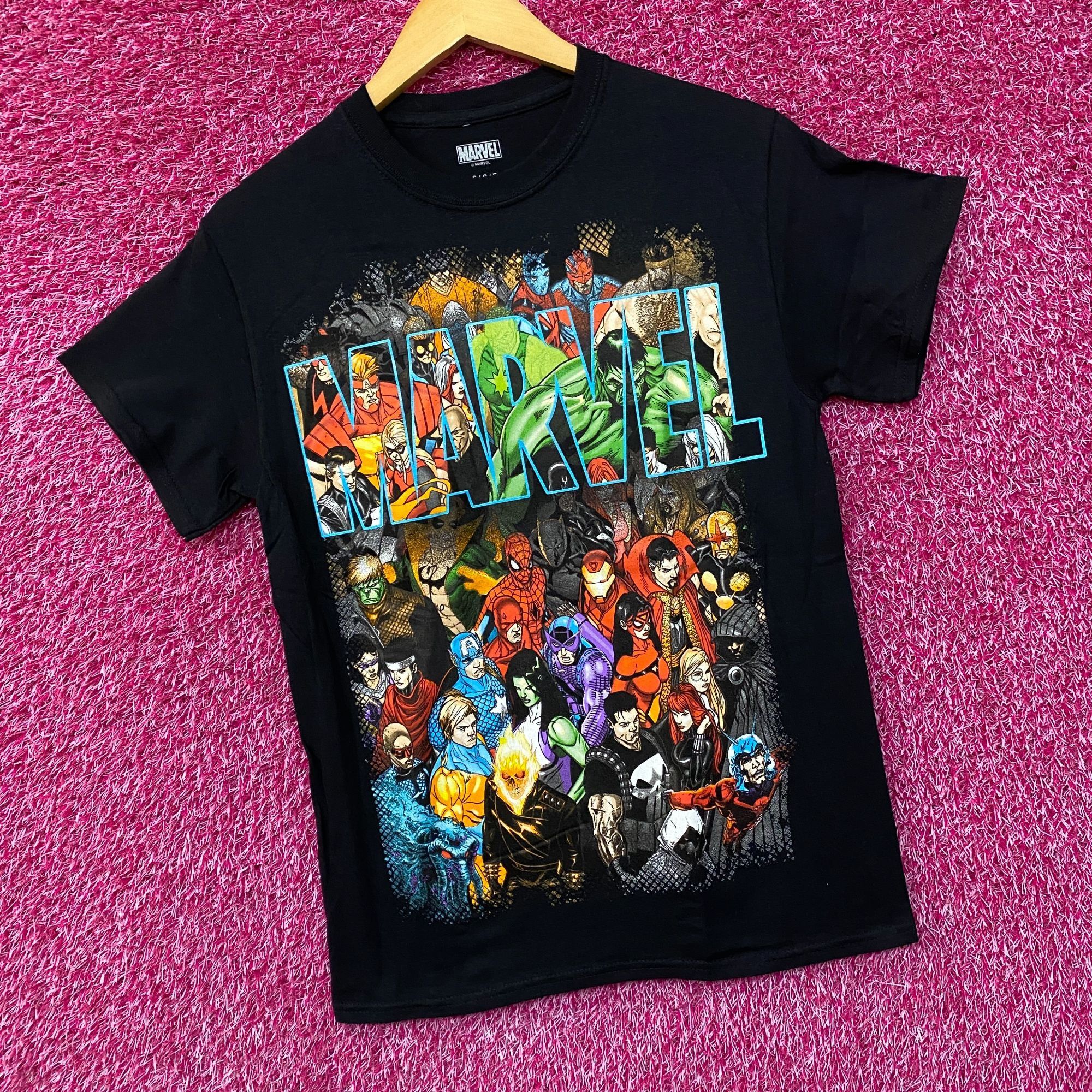 Marvel Comics Marvel Team Up Group Shot Graphic Design T-Shirt Small Size US S / EU 44-46 / 1 - 3 Thumbnail