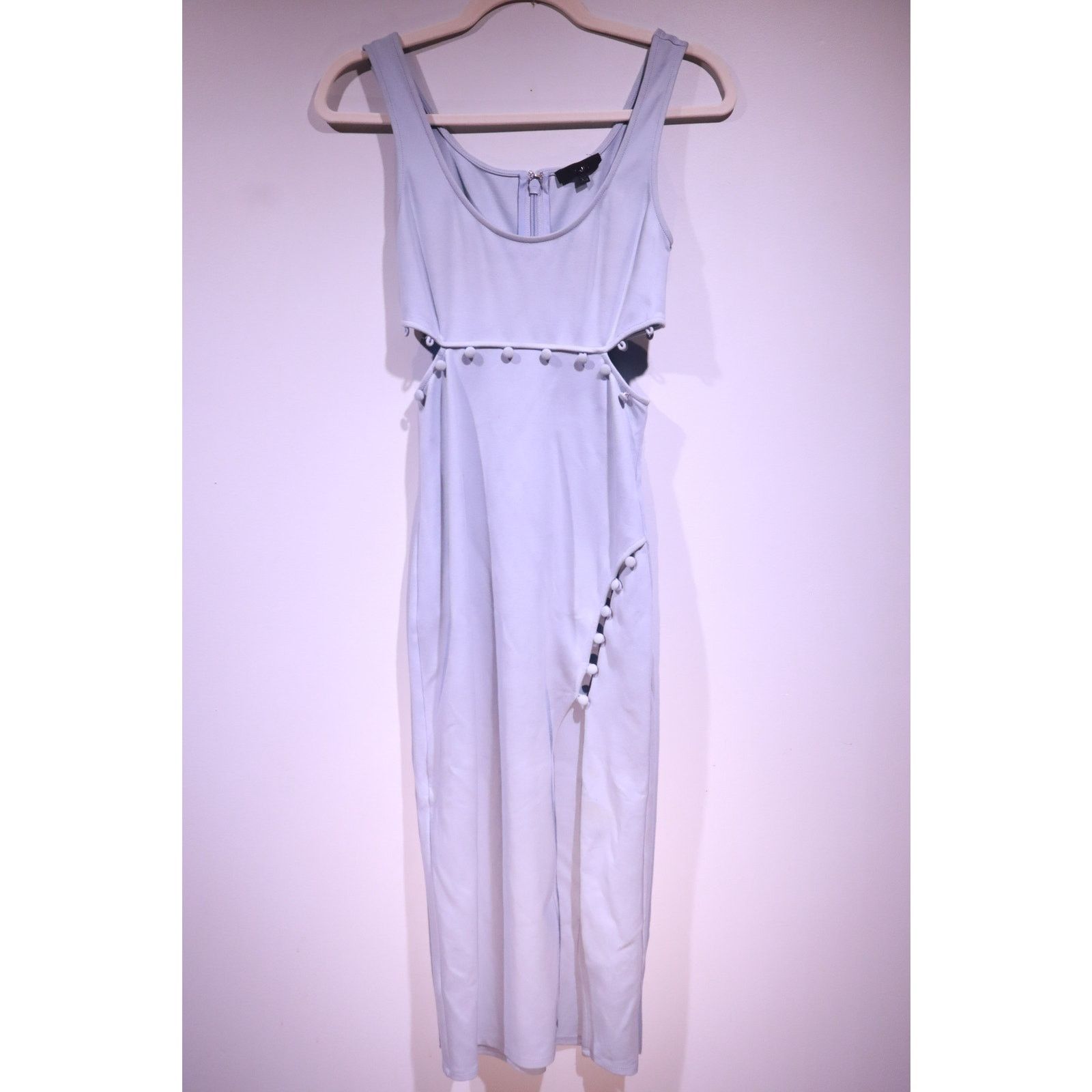 REVOLVE HOURS by Revolve Cut-Out Dress with Button Detail & Leg Slit Size XS / US 0-2 / IT 36-38 - 2 Thumbnail
