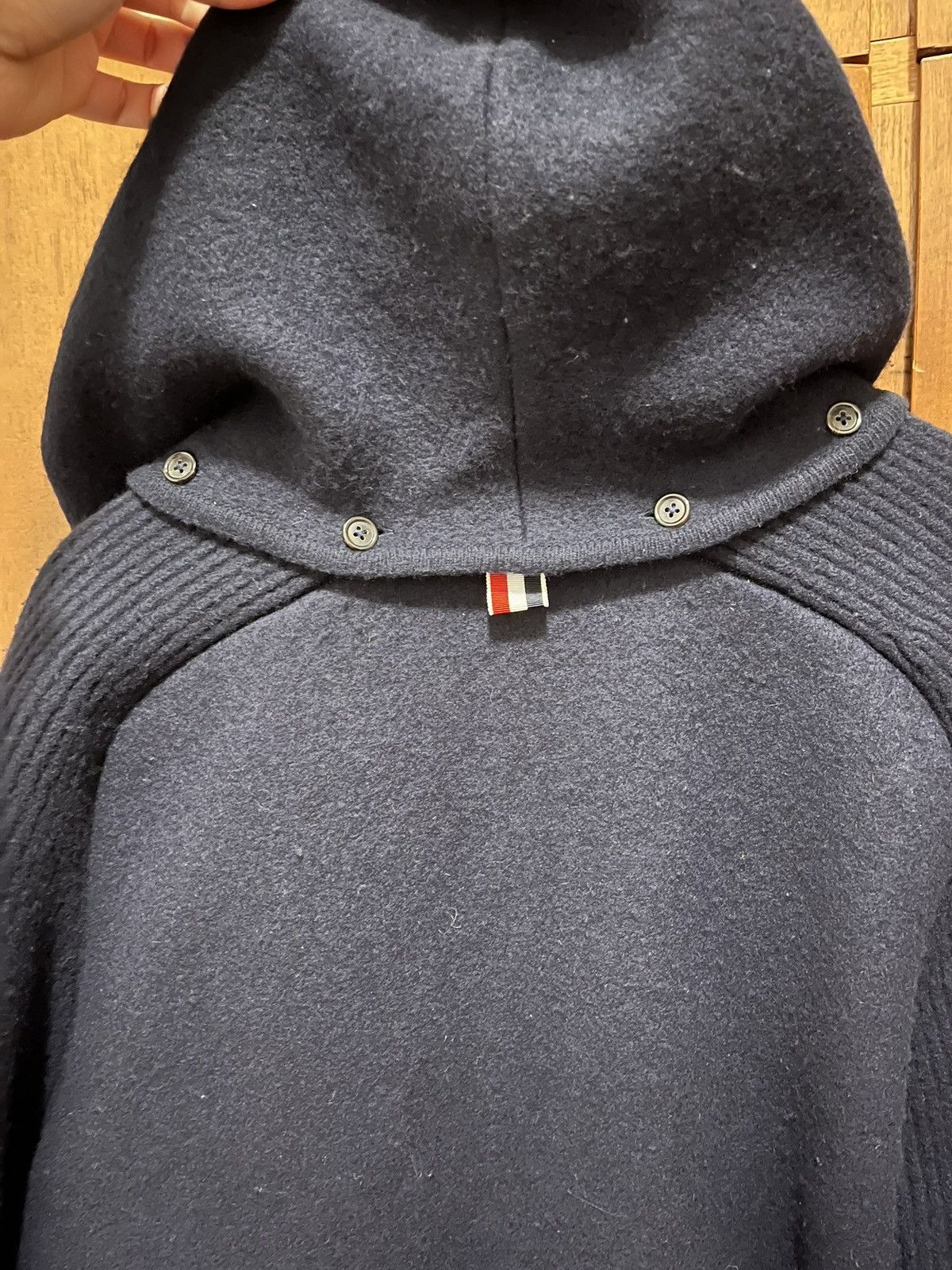 Thom Browne Cashmere overwashed montgomery Size US M / EU 48-50 / 2 - 5 Thumbnail