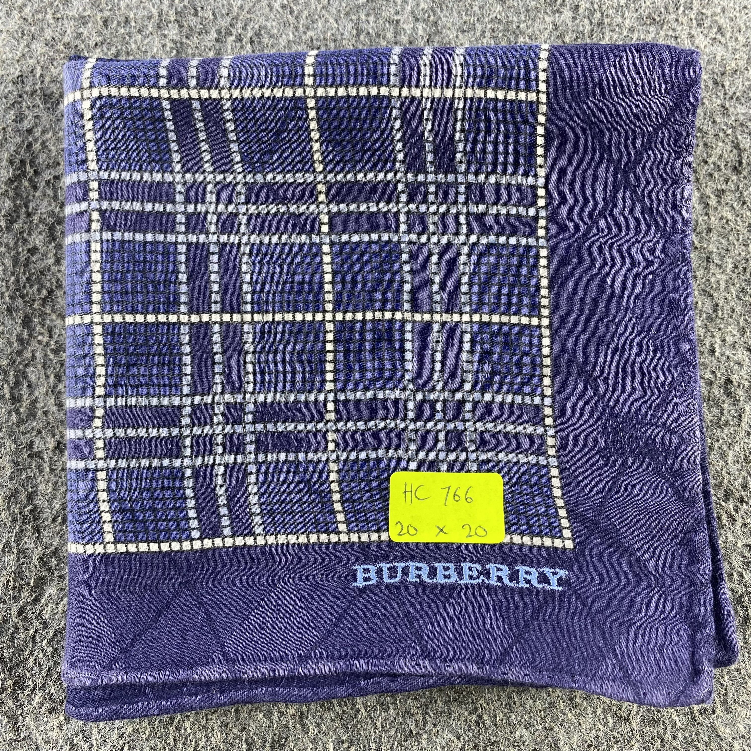 Burberry × Vintage Burberry Handkerchief/Neckerchief/Bandana HC766 Size ONE SIZE - 6 Thumbnail