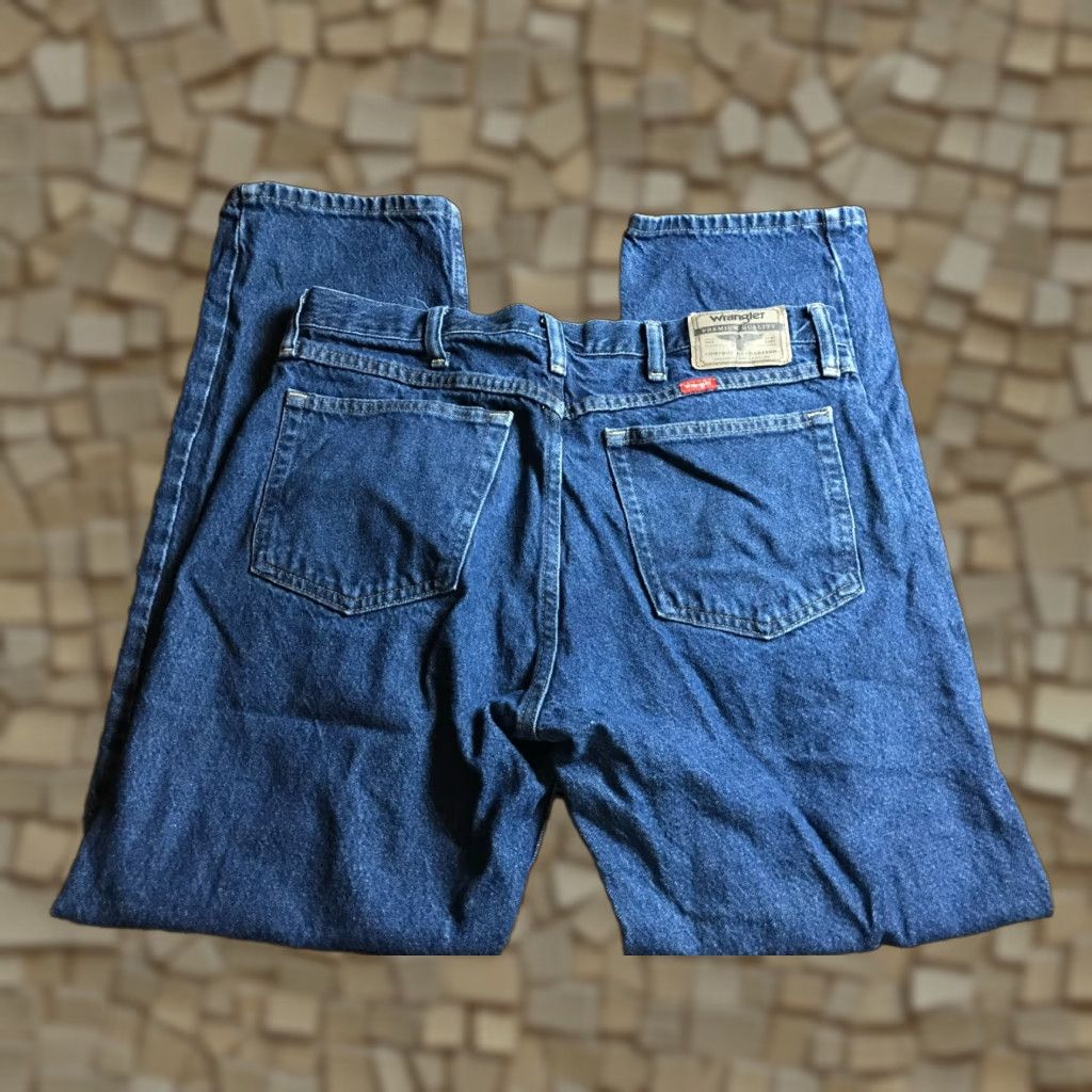 Wrangler Wrangler Jeans Men's 34x30 Blue Denim Straight Leg Jeans? (Old: Wrangler Jeans) Size US 34 / EU 50 - 1 Thumbnail