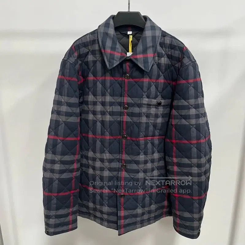 Burberry Burberry Black Quilted Jacket for Men. Size US XL / EU 56 / 4 - 1 Thumbnail