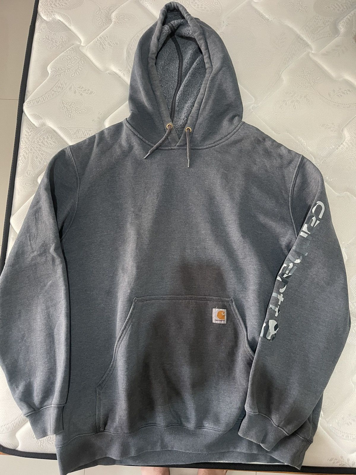 Carhartt Carhartt Hoodie Spellout Camo Size US XL / EU 56 / 4 - 1 Thumbnail