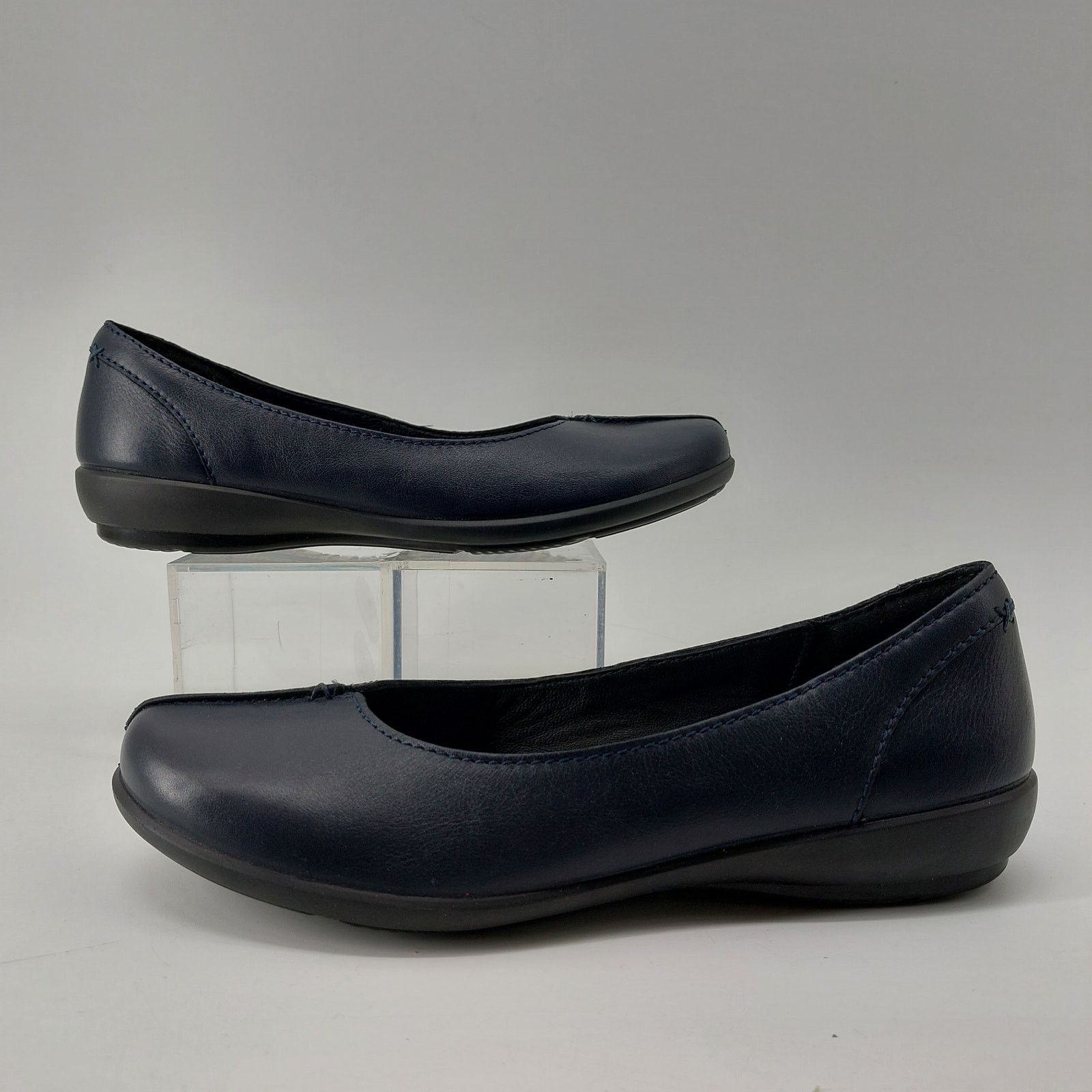 Other Hotter Womens Size 8 Robyn Leather Navy Blue Womens Slip On Size US 8 / IT 38 - 9 Thumbnail